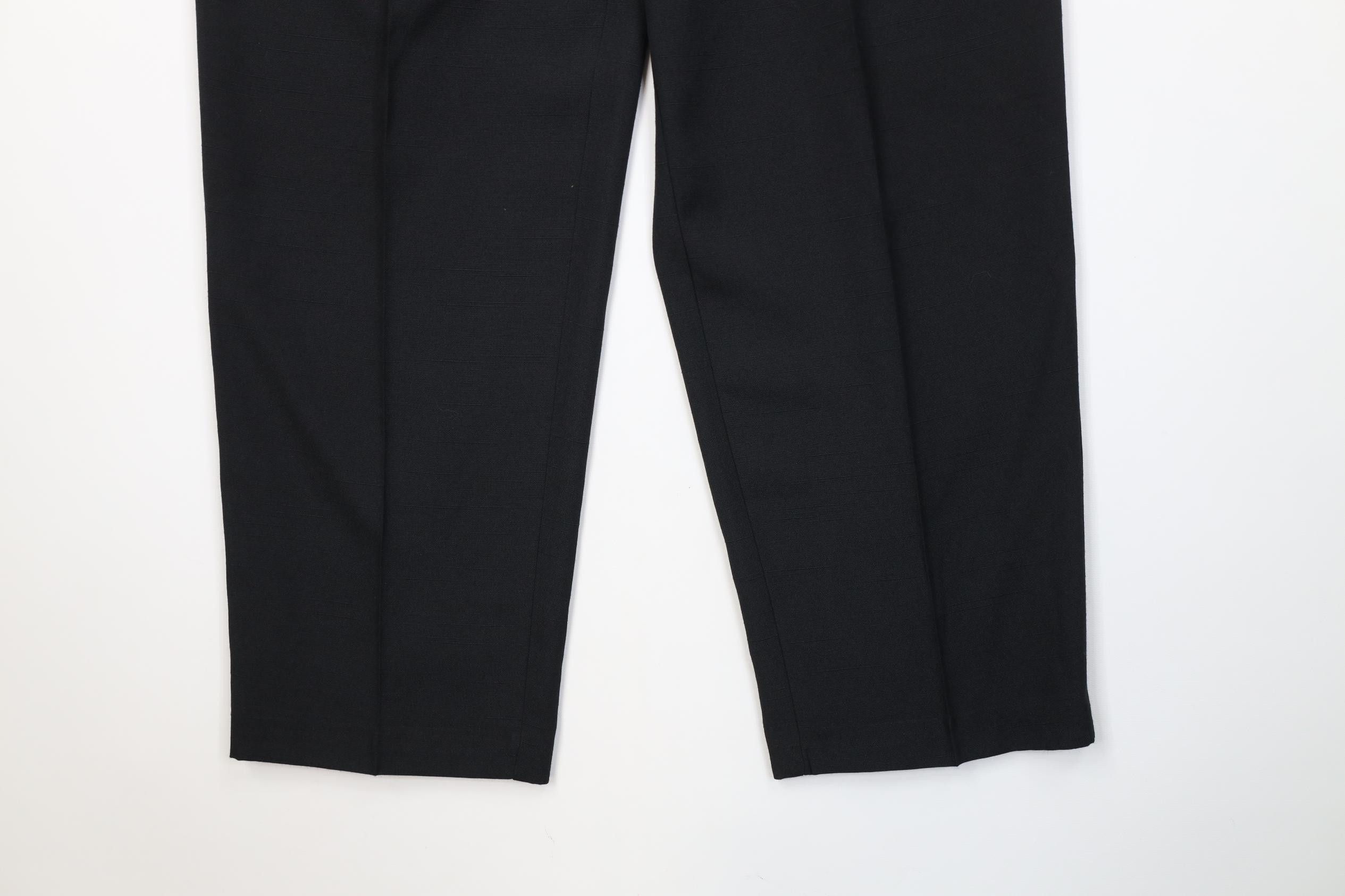 Vintage Vintage 90s Hollywood Regency Gabardine High Waisted Pants Size US 30 / EU 46 - 4 Thumbnail