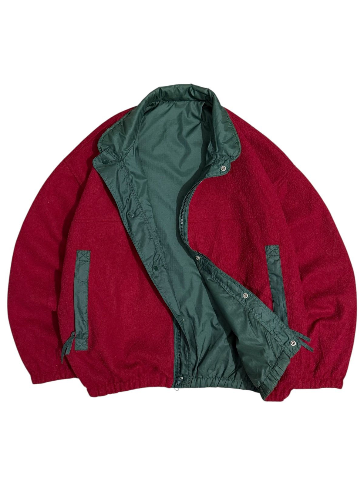 Japanese Brand Vintage blueky reversible fleece jacket Size US M / EU 48-50 / 2 - 1 Thumbnail