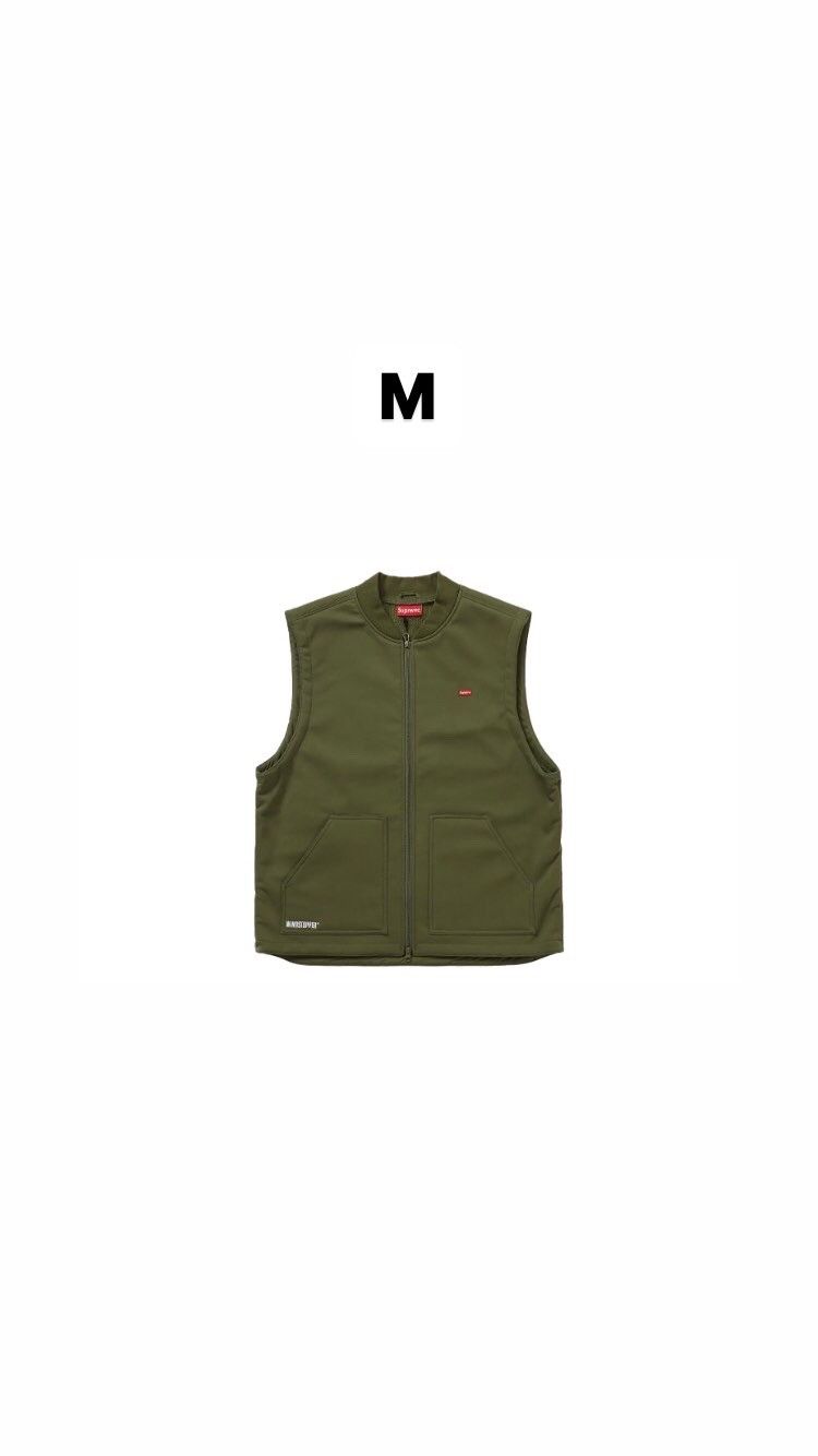 Supreme supreme windstopper work vest | Grailed