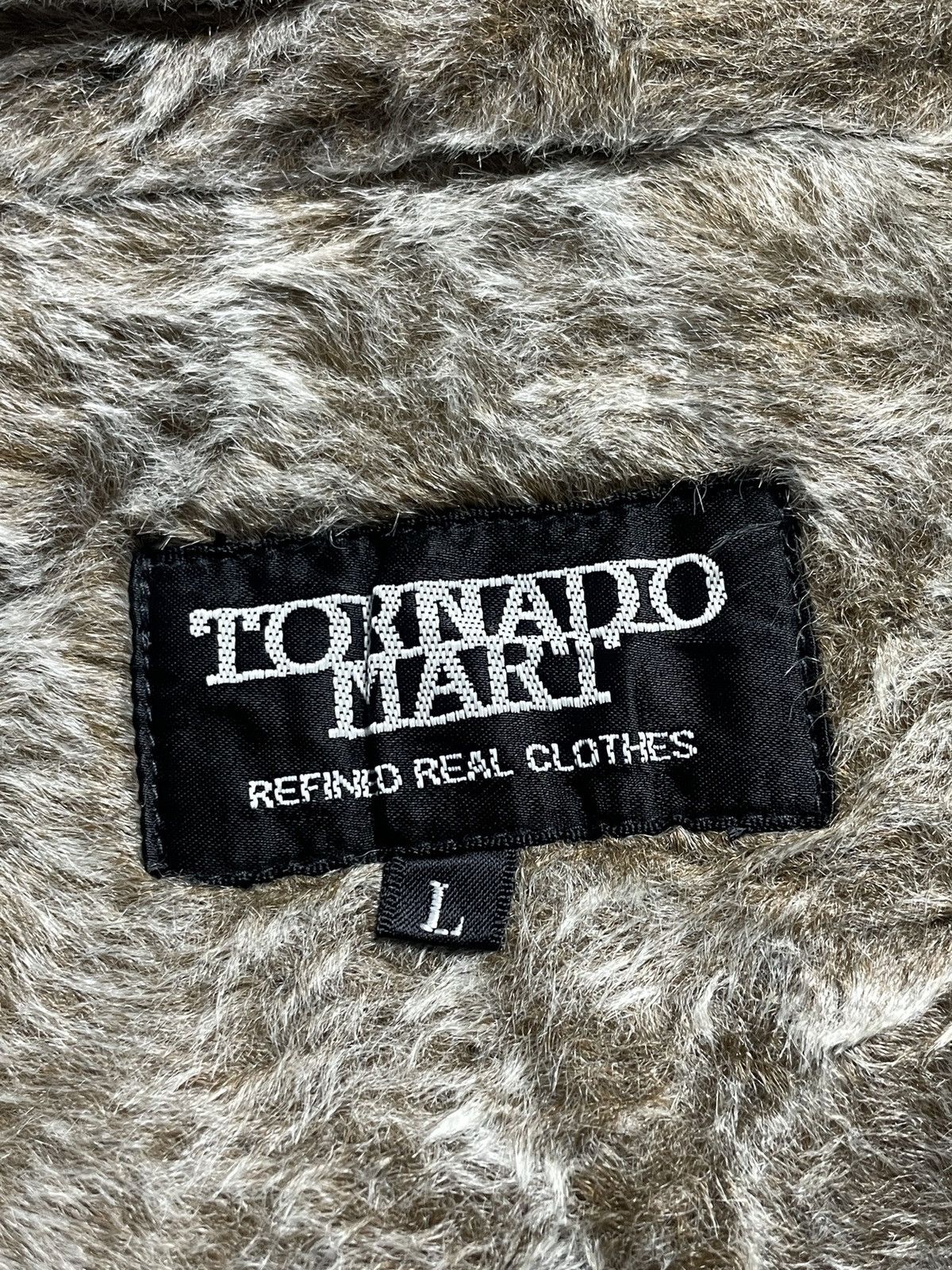 Tornado Mart 2000’s Tornado Mart - Faux Fur Leather Suede Jacket Size US L / EU 52-54 / 3 - 8 Thumbnail