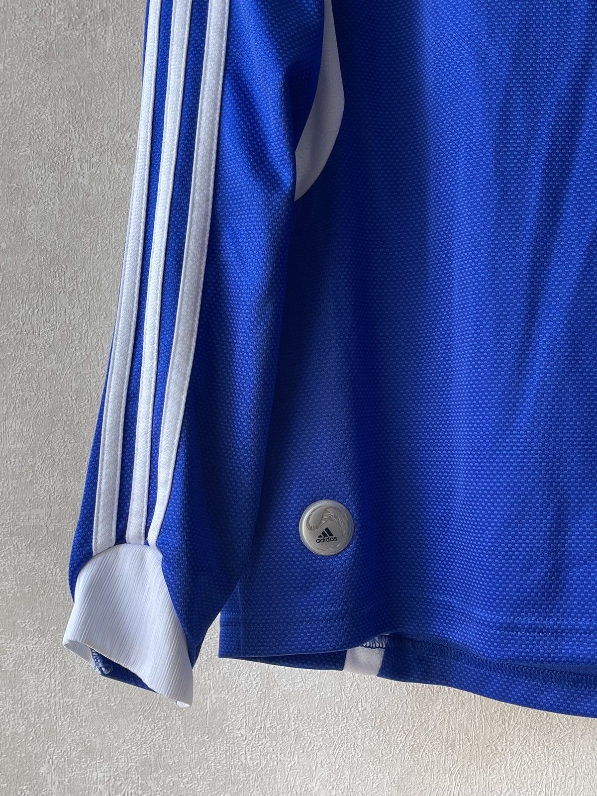Adidas Vintage ADIDAS FC Schalke 04 Gazprom Jersey Long Sleeve Size US XL / EU 56 / 4 - 3 Thumbnail