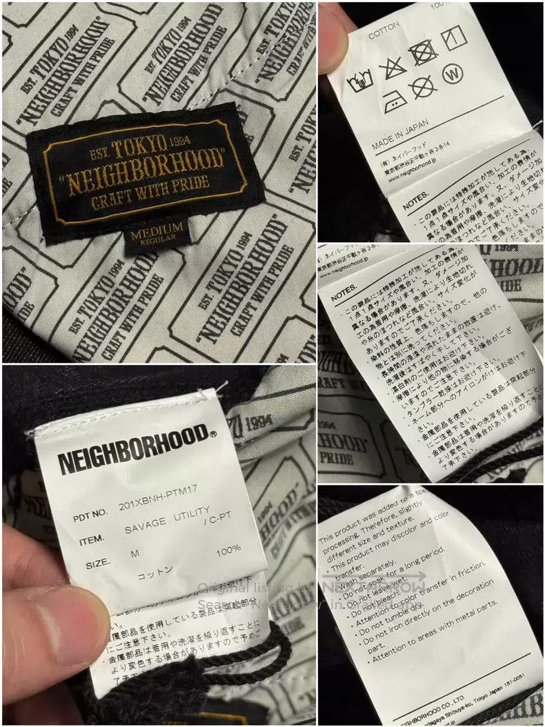 Neighborhood Neighborhood size M Black Water-washed Nevada Denim Jeans, Size US 27 - 7 Thumbnail