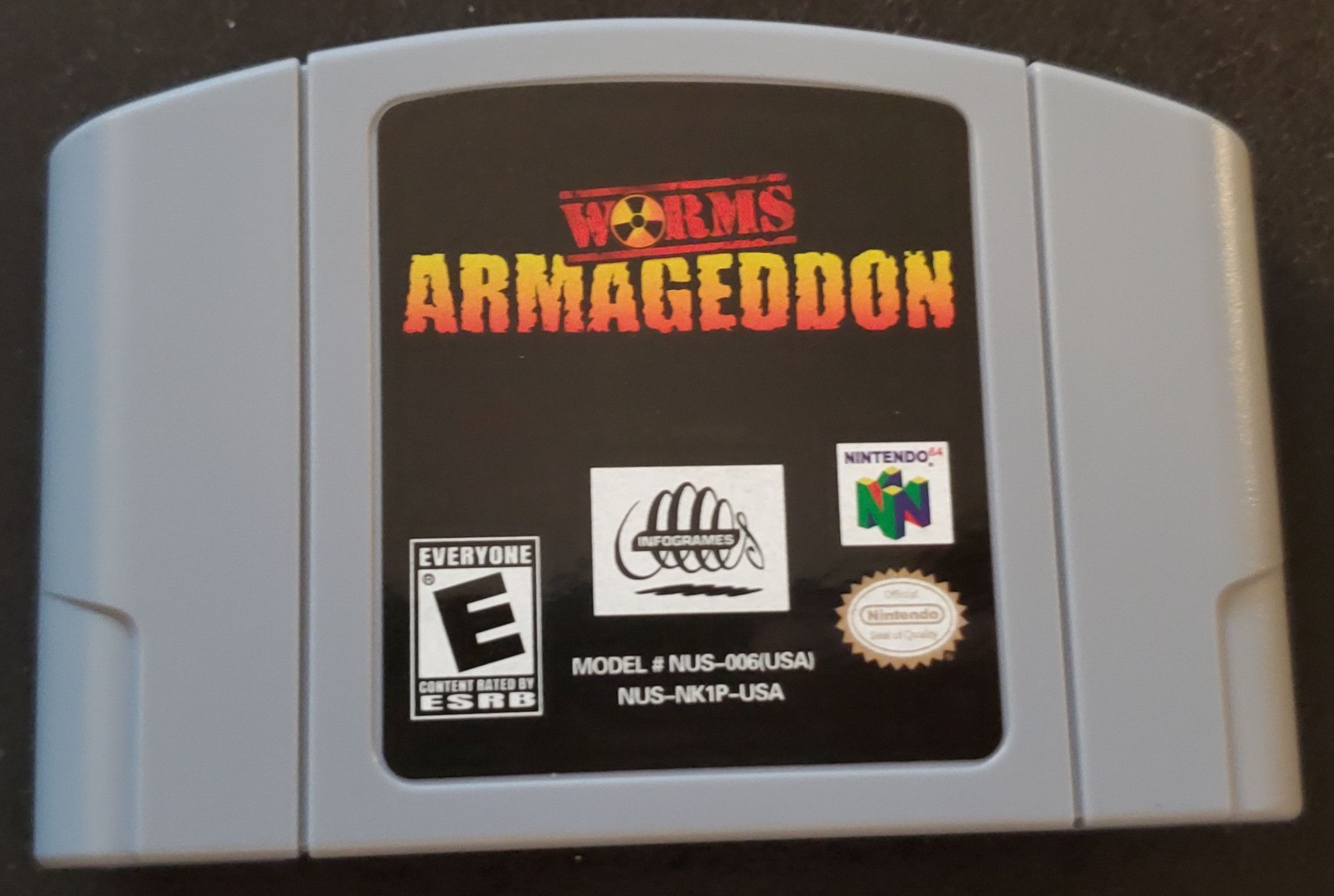 Nintendo Worms Armageddon Video Game Nintendo 64 N64 Size ONE SIZE - 1 Thumbnail