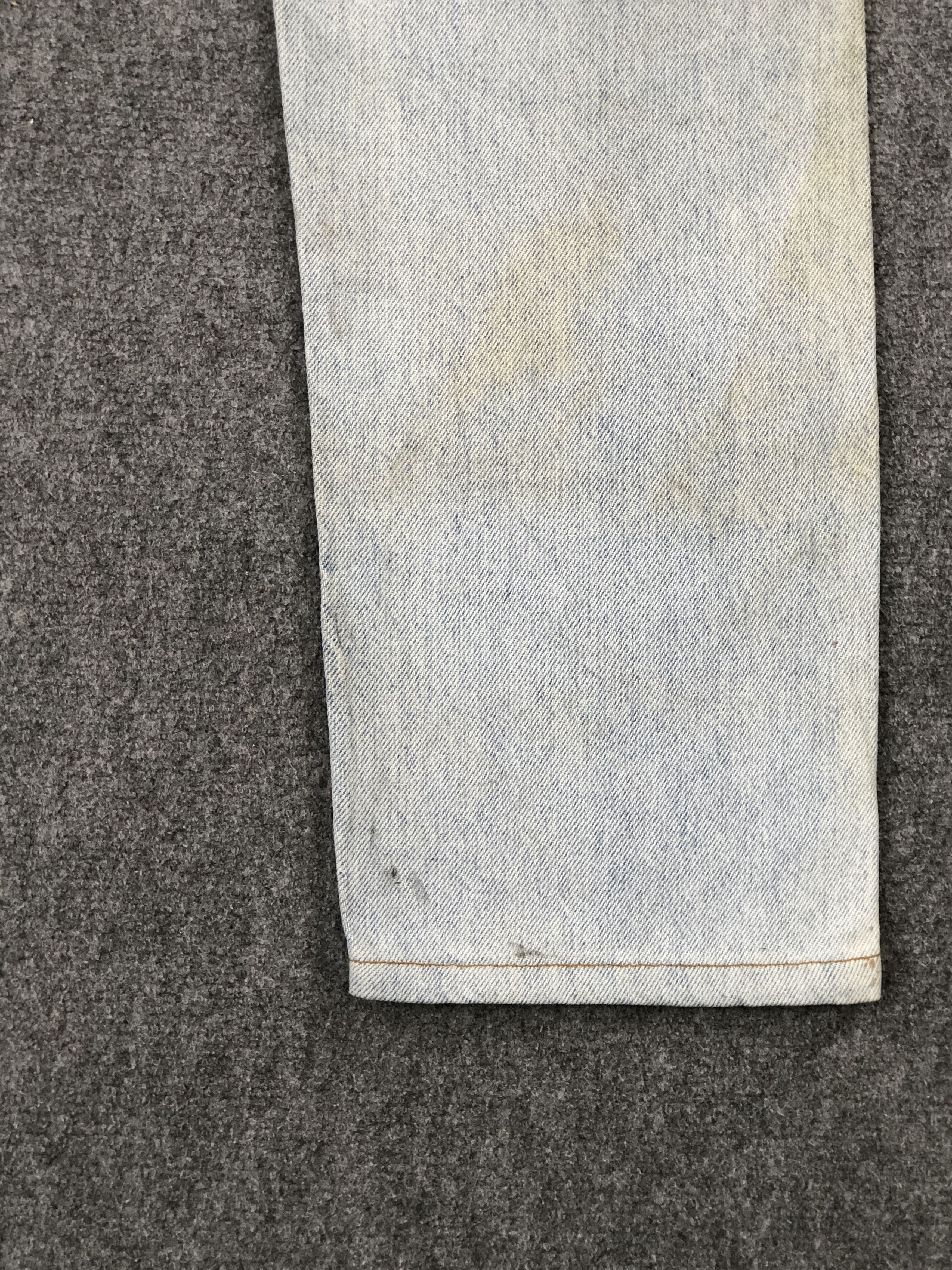 Levi's Vintage 90s Levis 505 Dirty Light Washed Jeans DP2256 Size US 29 - 17 Thumbnail