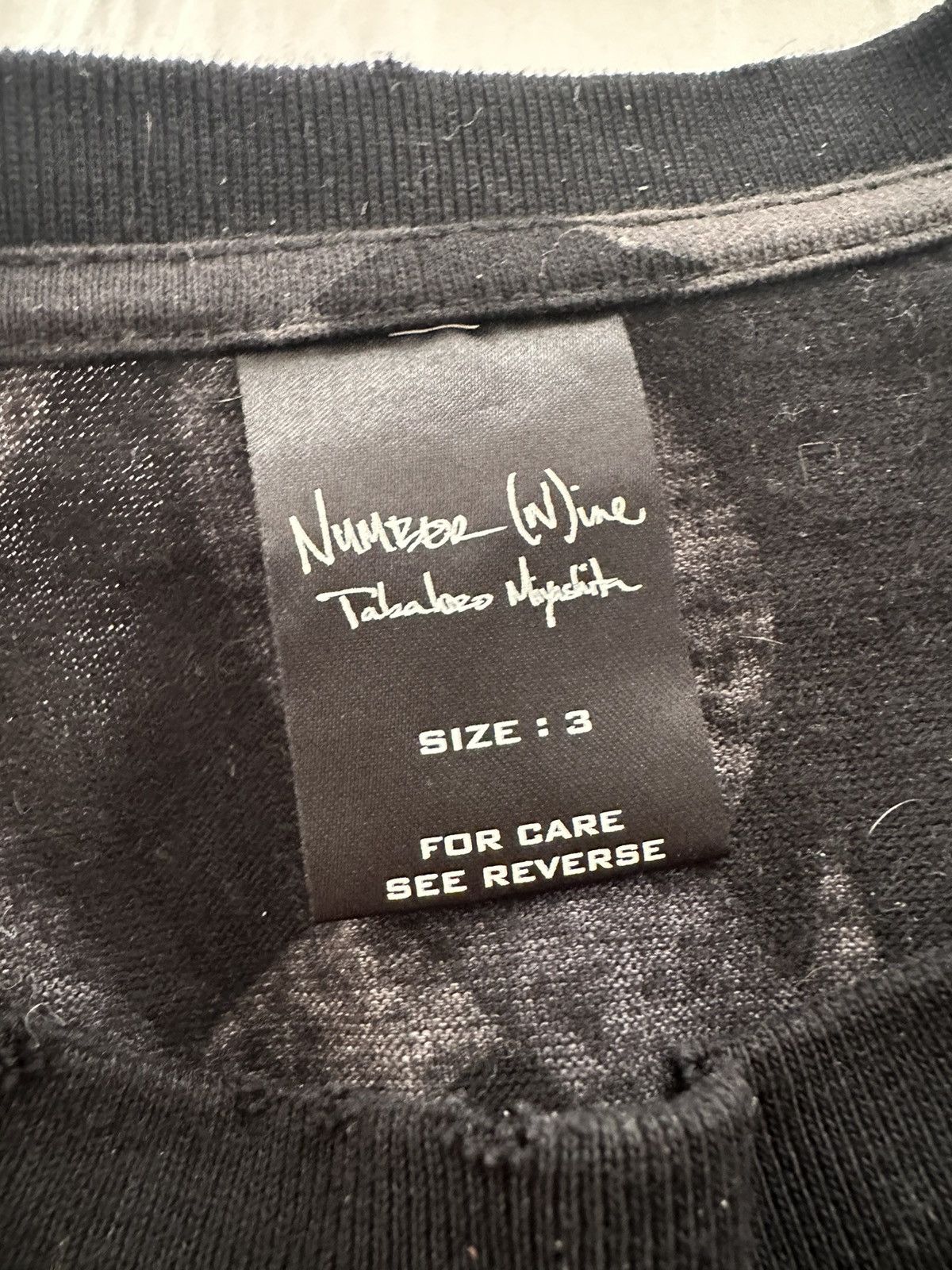 Number (N)ine AW04 Number (N)ine Tribal Longsleeve | Grailed