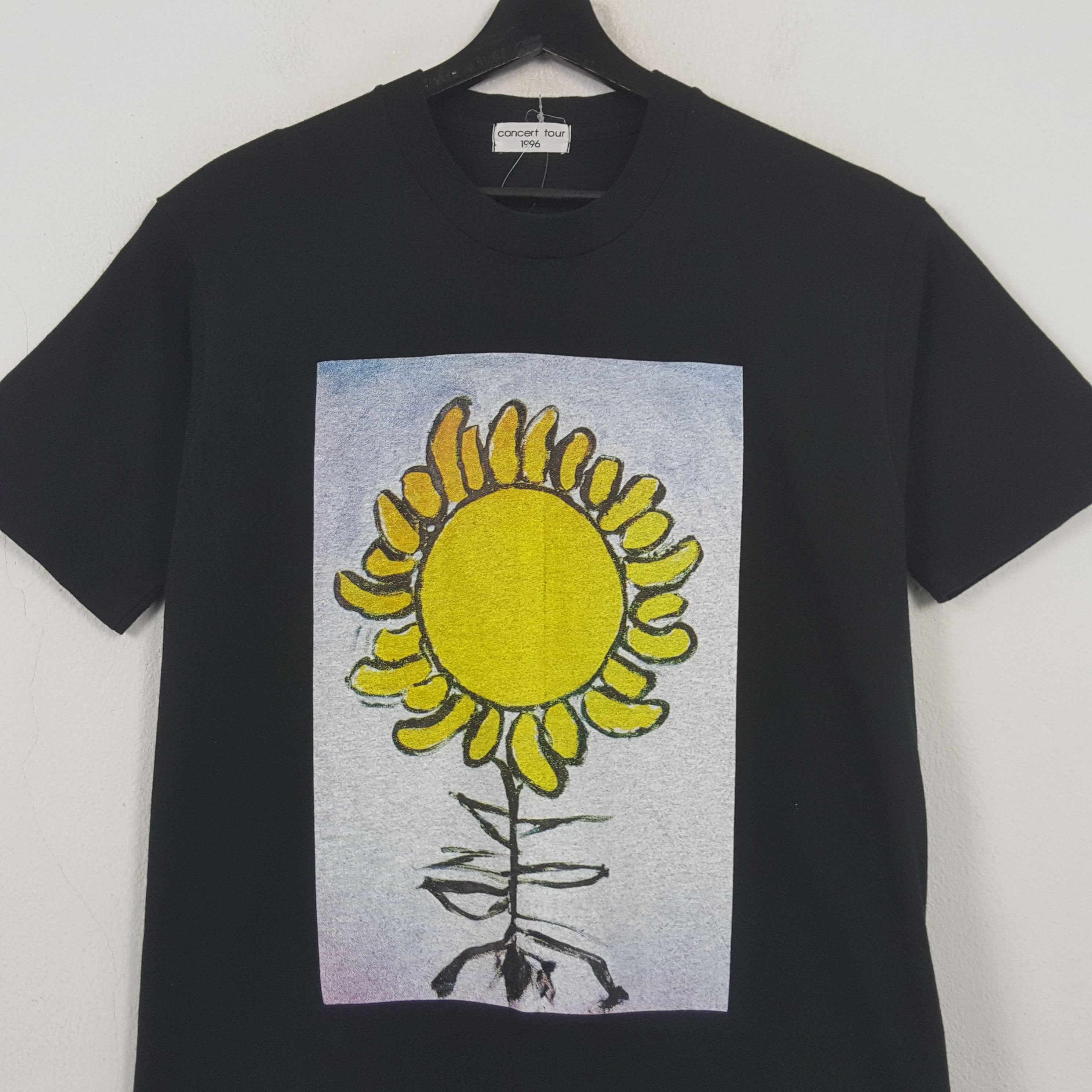 Vintage Sun Flower Concert Tour 1996 Tshirt 32 Size US M / EU 48-50 / 2 - 2 Thumbnail