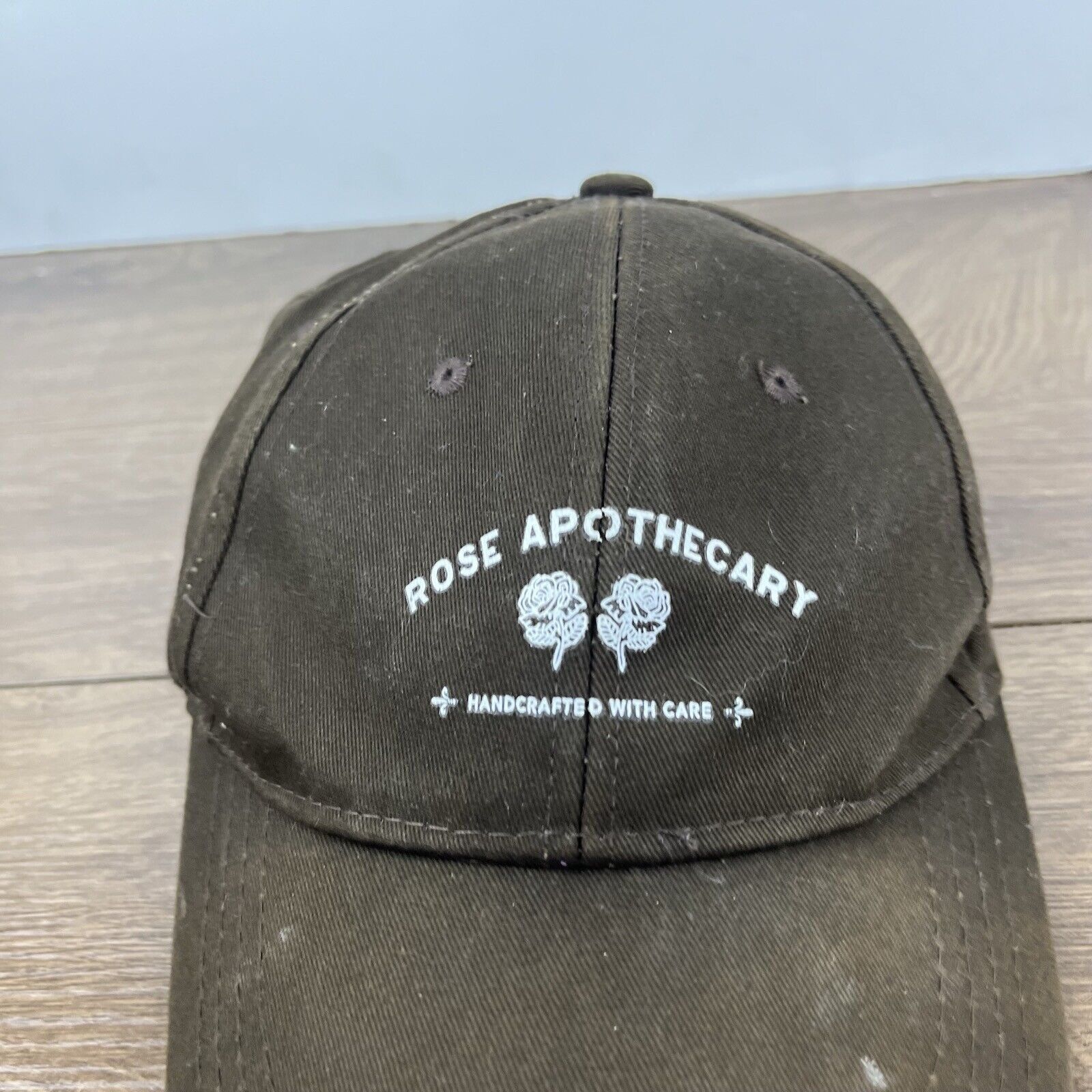 Other Rose Apothecary Hat Brown Cap Adjustable Brown Adult Size Ha Size ONE SIZE - 6 Thumbnail