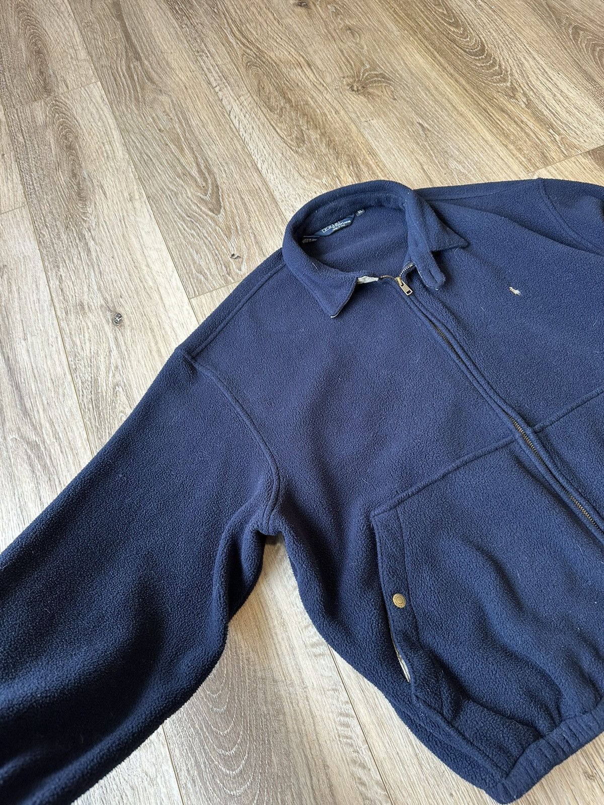 Polo Ralph Lauren 90S Polo Ralph Lauren PRL Fleece Basic Sherpa Light Jacket Size US XL / EU 56 / 4 - 10 Thumbnail