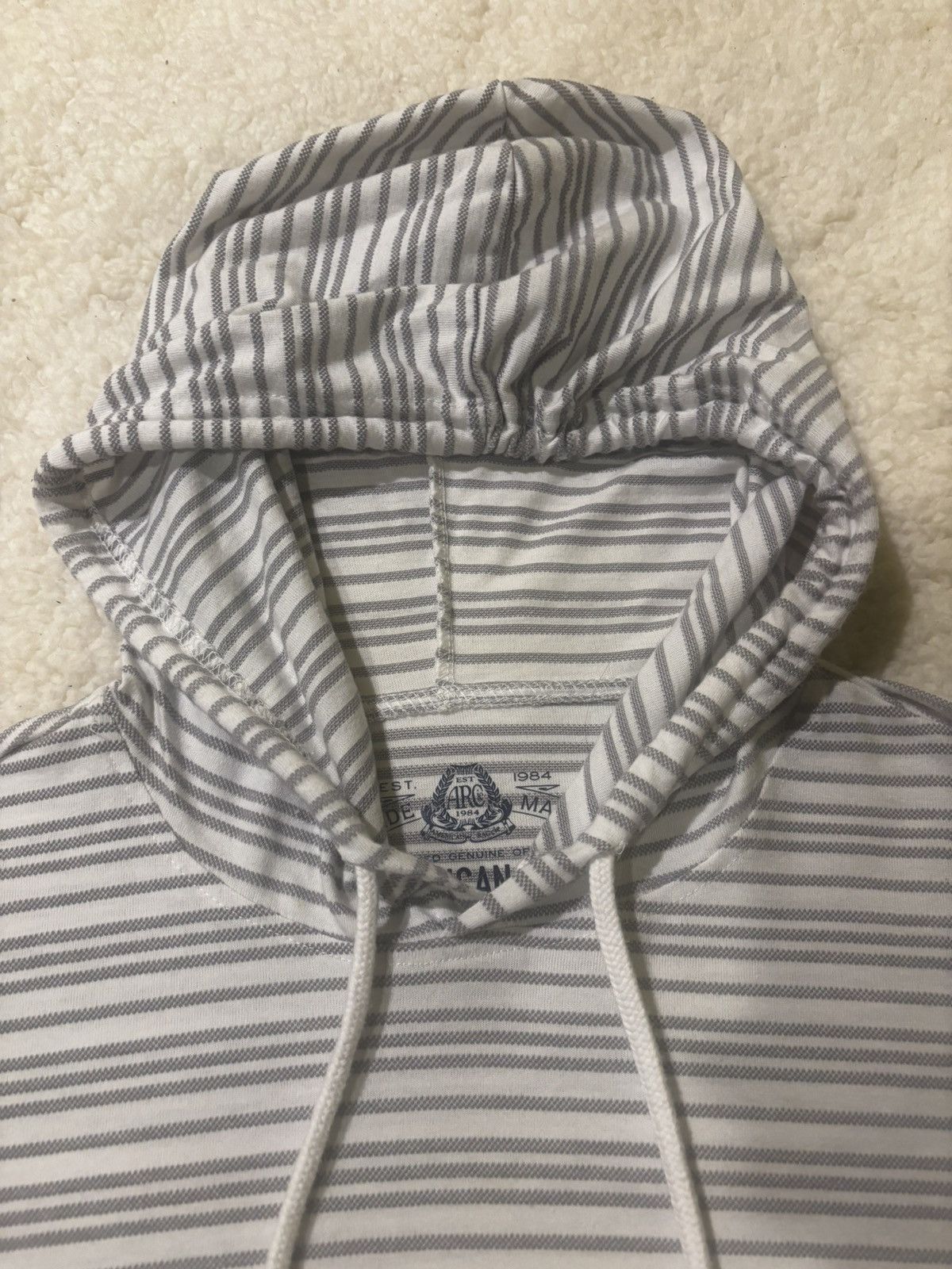 American Rag White & gray hoodie1651 Size US M / EU 48-50 / 2 - 6 Thumbnail