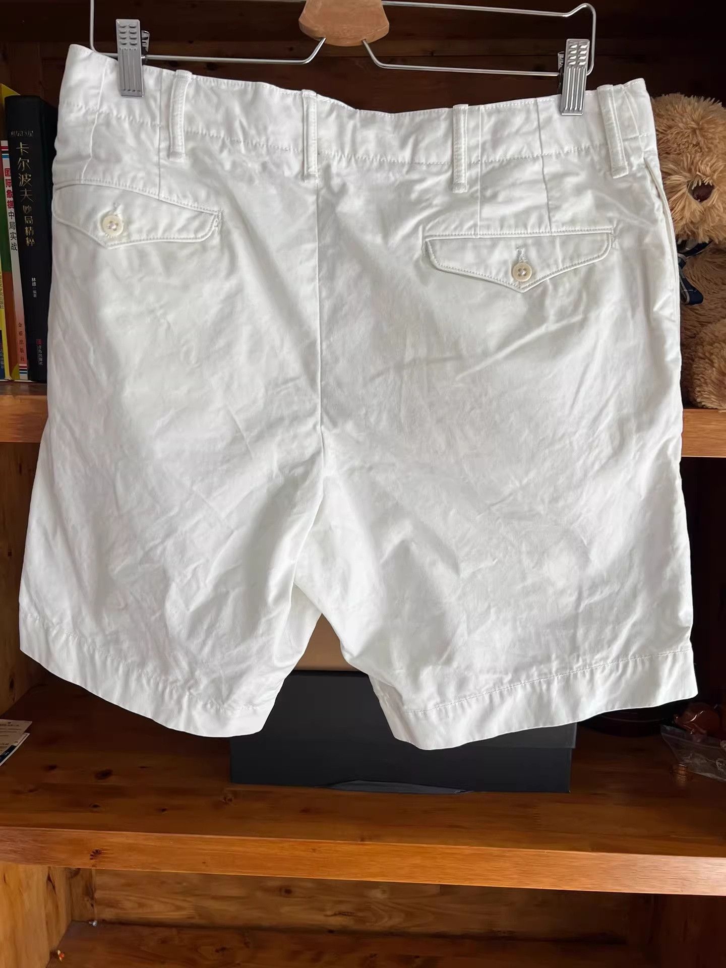 RRL Ralph Lauren RRL Double RL Vintage White Cargo Shorts Size US 43 - 7 Thumbnail