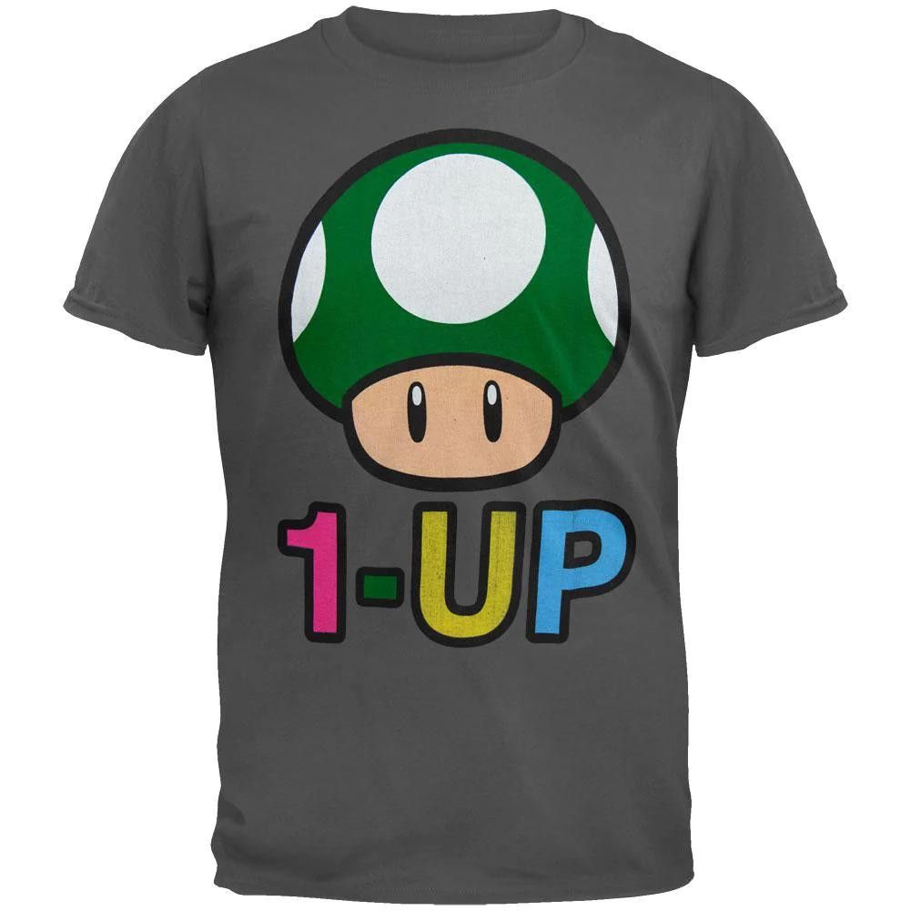 Designer 1-UP Mario Mushroom - Extra Man Mario Nintendo - XL Size US XL / EU 56 / 4 - 1 Thumbnail