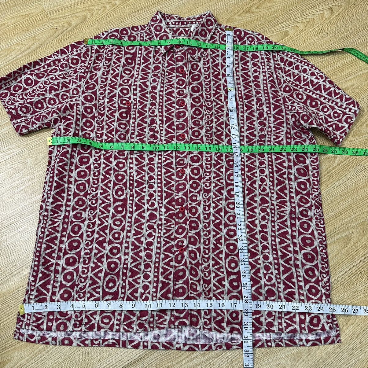 L.L. Bean Vintage 90s LL Bean Baggy Art Button Shirt A795 Size US L / EU 52-54 / 3 - 9 Thumbnail