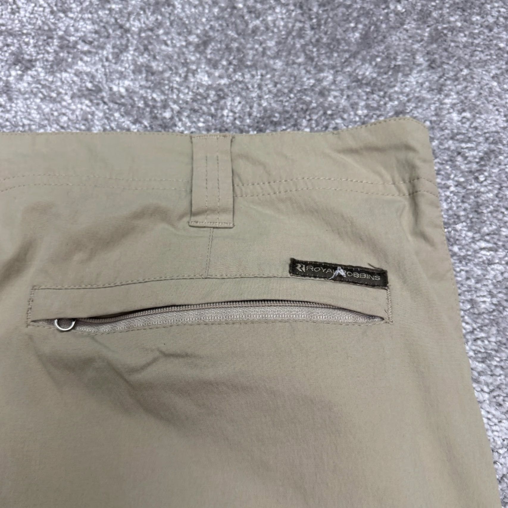 Royal Robbins Royal Robbins Pants Mens 40x30 Brown Cargo Nylon Outdoor Hiking Breathable Size US 40 / EU 56 - 6 Thumbnail