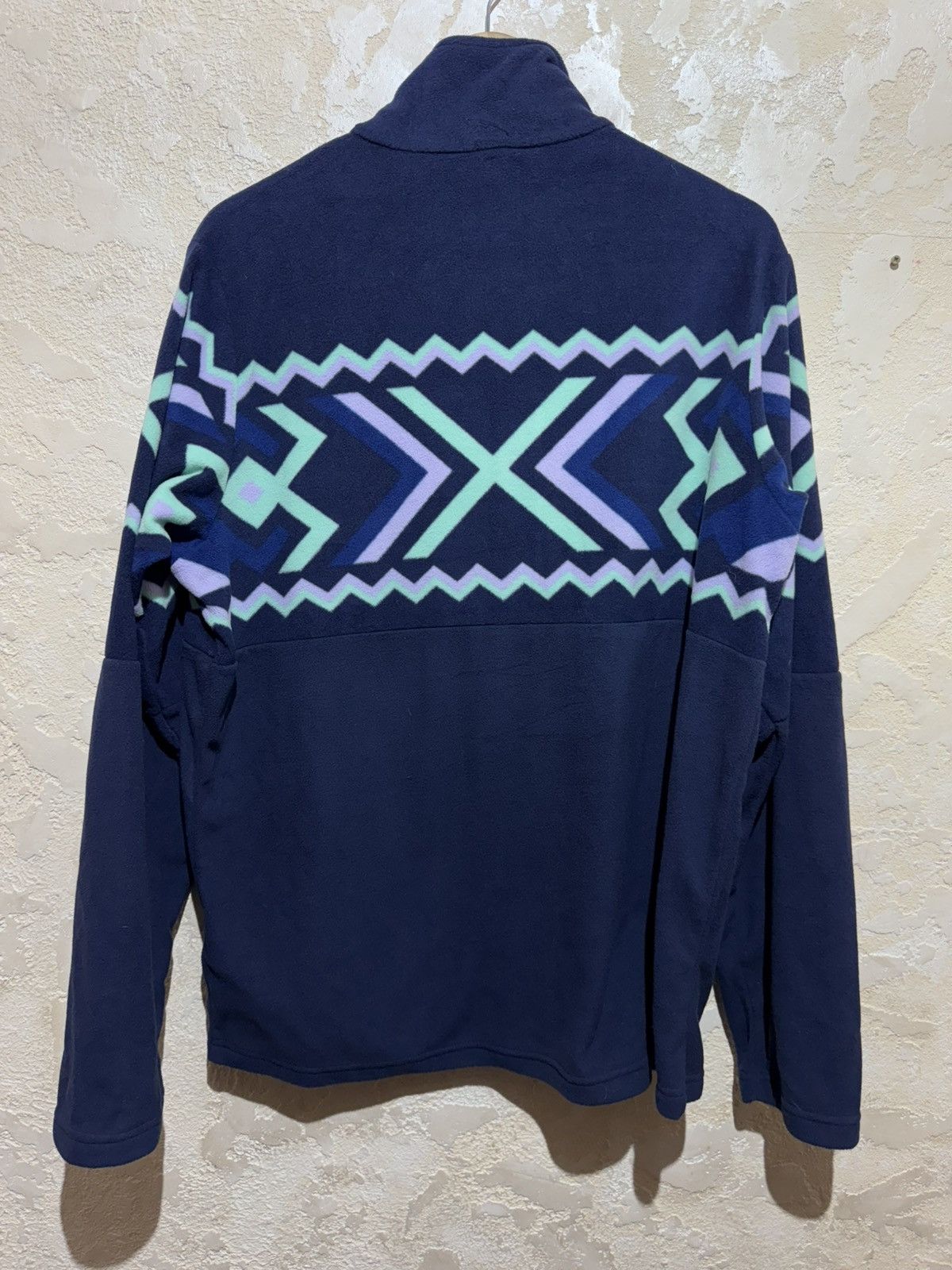 Berghaus × Vintage Berghaus Unisex Prims Printed Trango Half Zip Fleece Size US XL / EU 56 / 4 - 9 Thumbnail