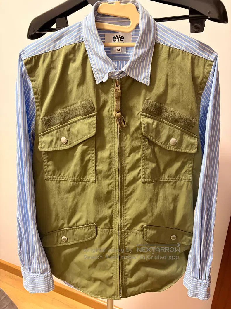 Junya Watanabe JUNYA WATANABE Patchwork Shirt and Vest Set Size M / US 6-8 / IT 42-44 - 1 Thumbnail