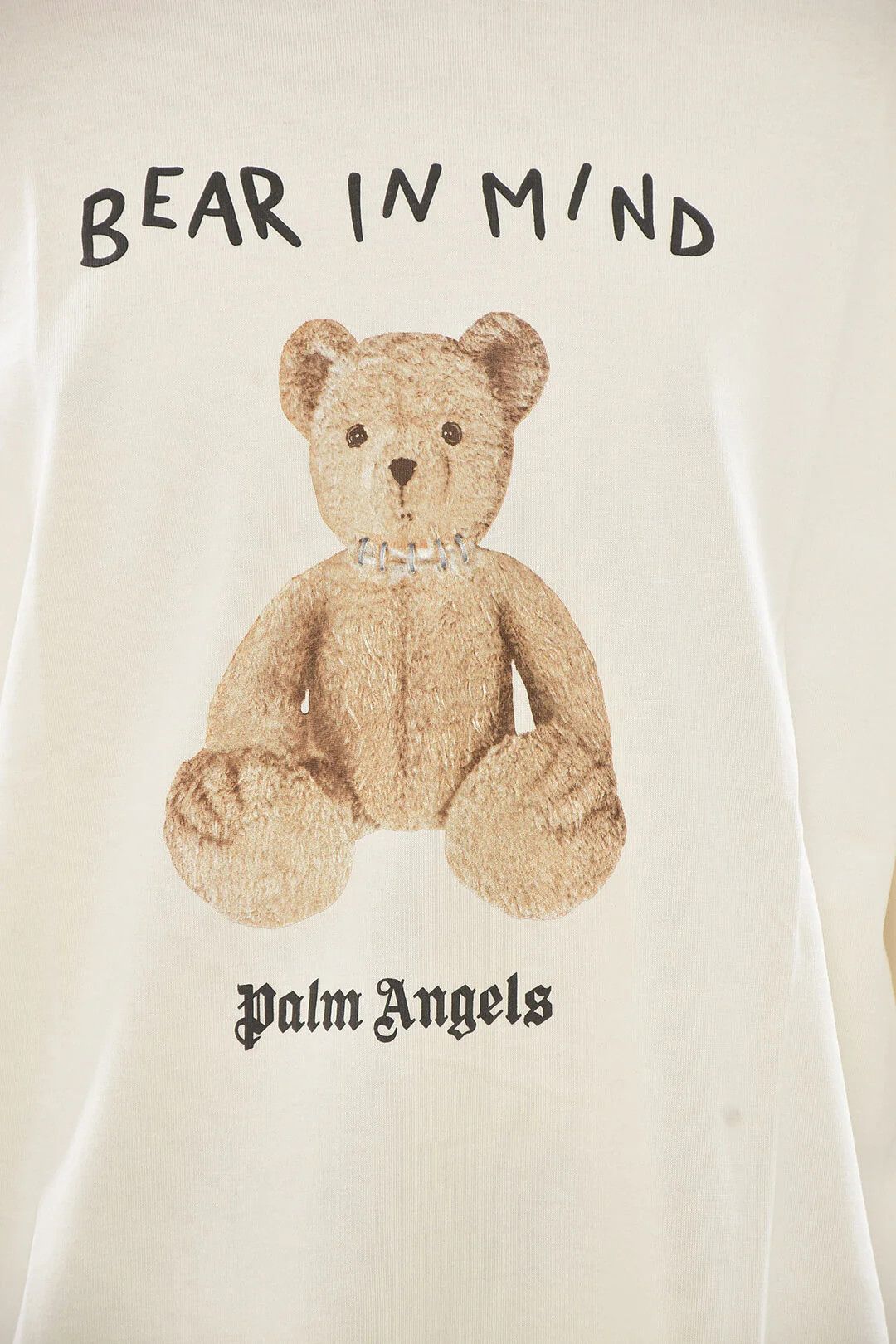 Palm Angels og1mm0326 Loose Fit T-Shirt in White Size L / US 10 / IT 46 - 3 Thumbnail
