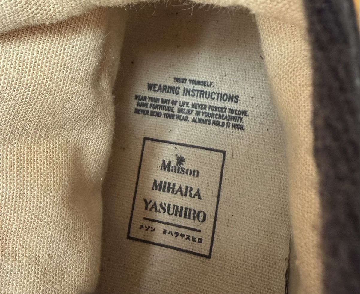 Maison MIHARA YASUHIRO MAISON MIHARAYASUHIRO - SS20 PETERSON HIGH OG SOLE Size US 12 / EU 45 - 8 Thumbnail