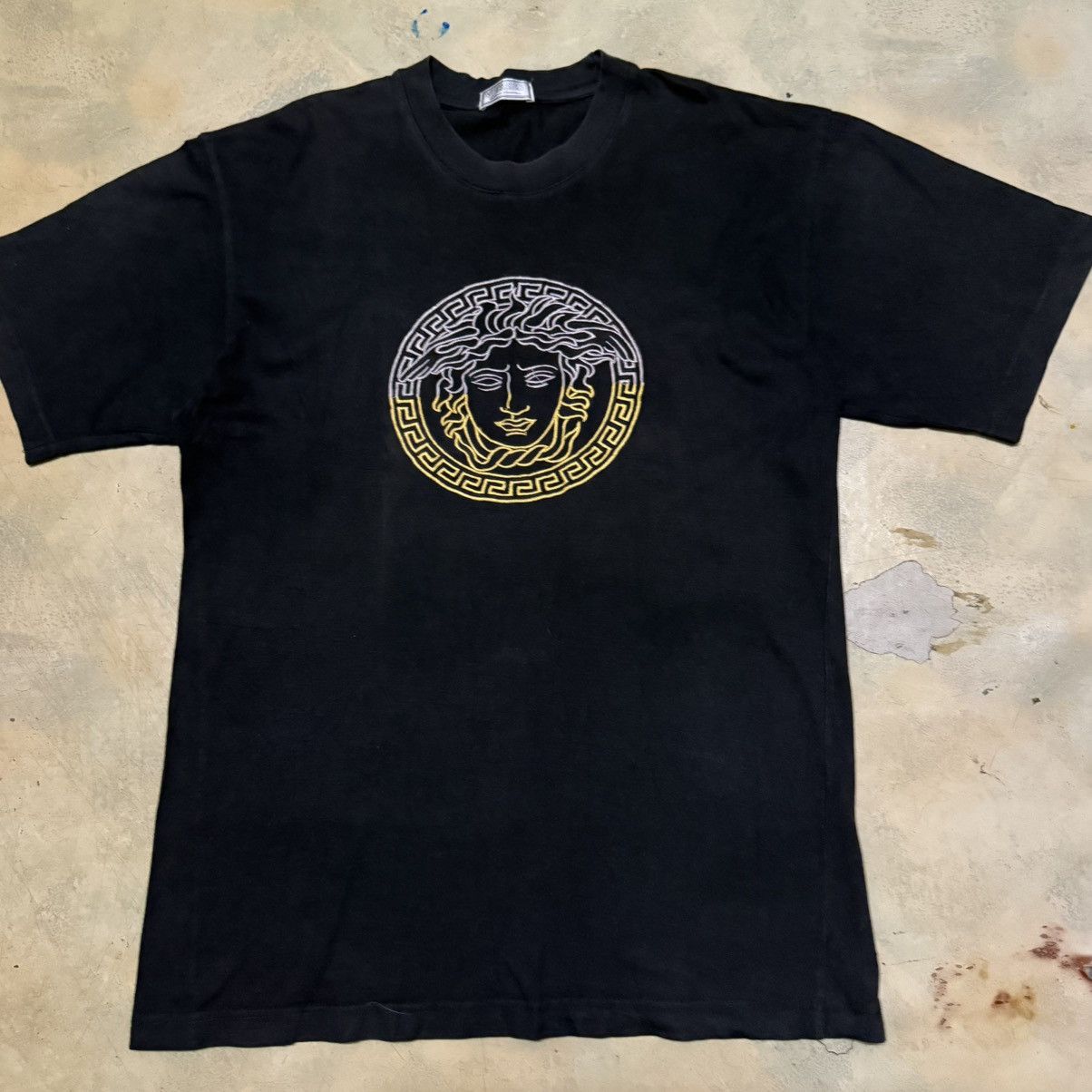 Versus Versace Versus Gianni Versace Big Logo T Shirt Size US L / EU 52-54 / 3 - 3 Thumbnail