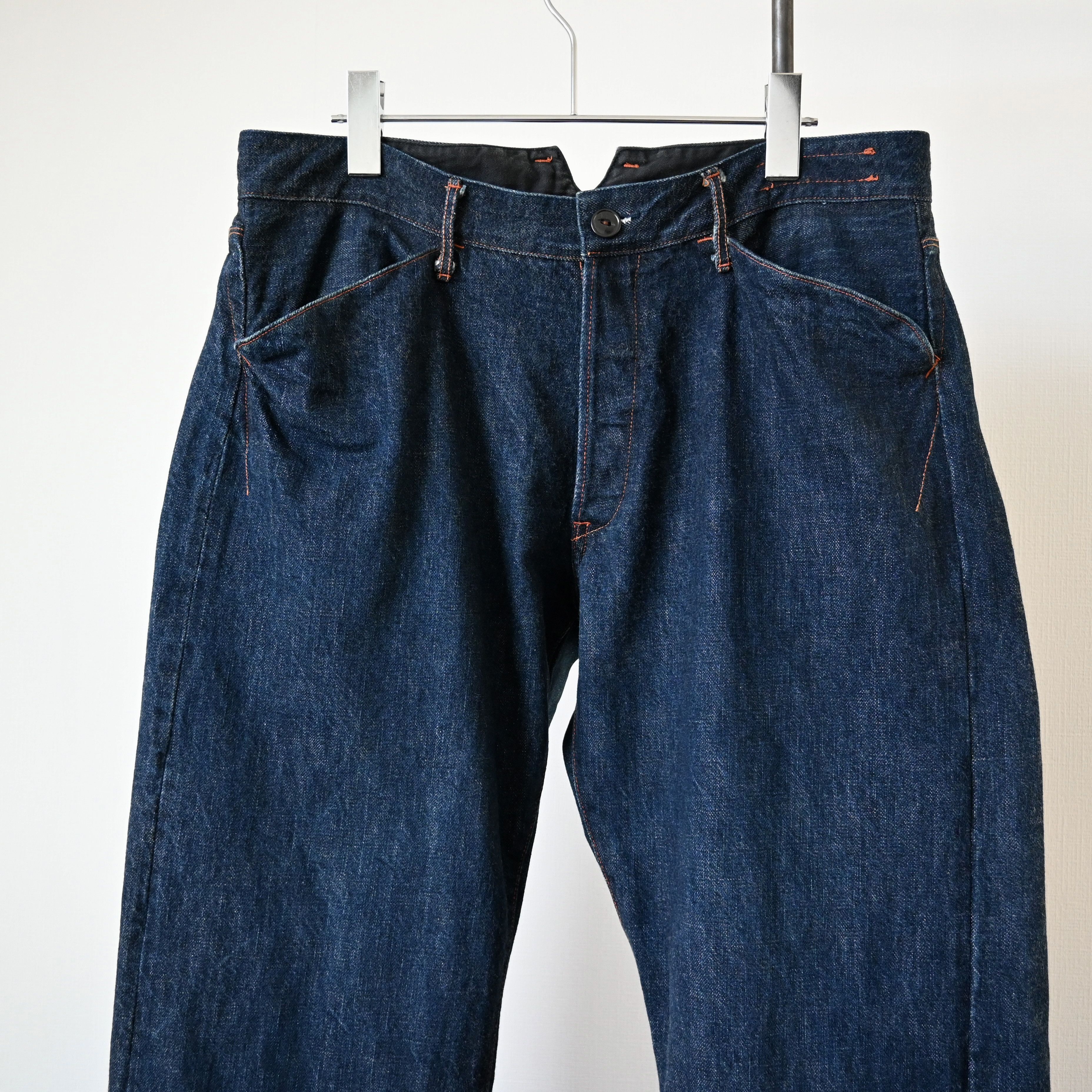 KATO KATO buckle-back rigid denim jeans made in Japan Size US 34 / EU 50 - 5 Thumbnail