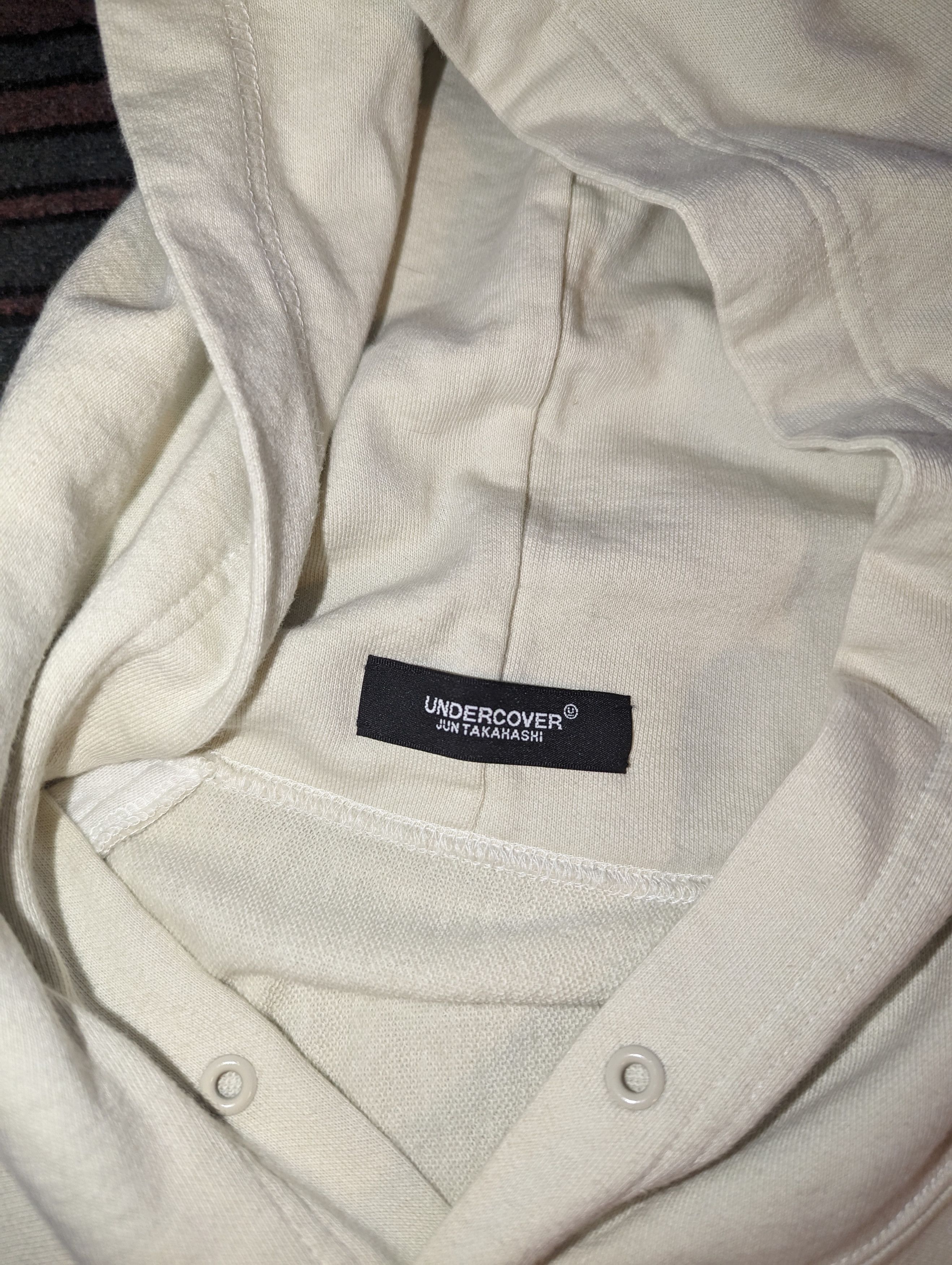 Undercover UNDERCOVER MENS LAYERED SLEEVE HOODIE Size US XL / EU 56 / 4 - 8 Thumbnail