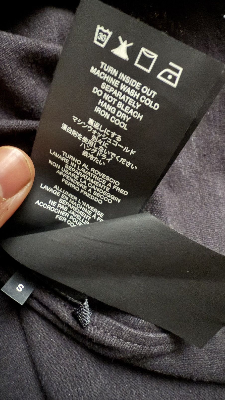 Fear of God FEAR OF GOD LONG SLEEVE FG Black Tee Sixth Collection Size US S / EU 44-46 / 1 - 7 Thumbnail