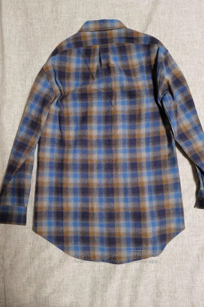 Saint Laurent Paris Saint Laurent Paris Plaid Wool Shirt i Size XS / US 0-2 / IT 36-38 - 2 Thumbnail