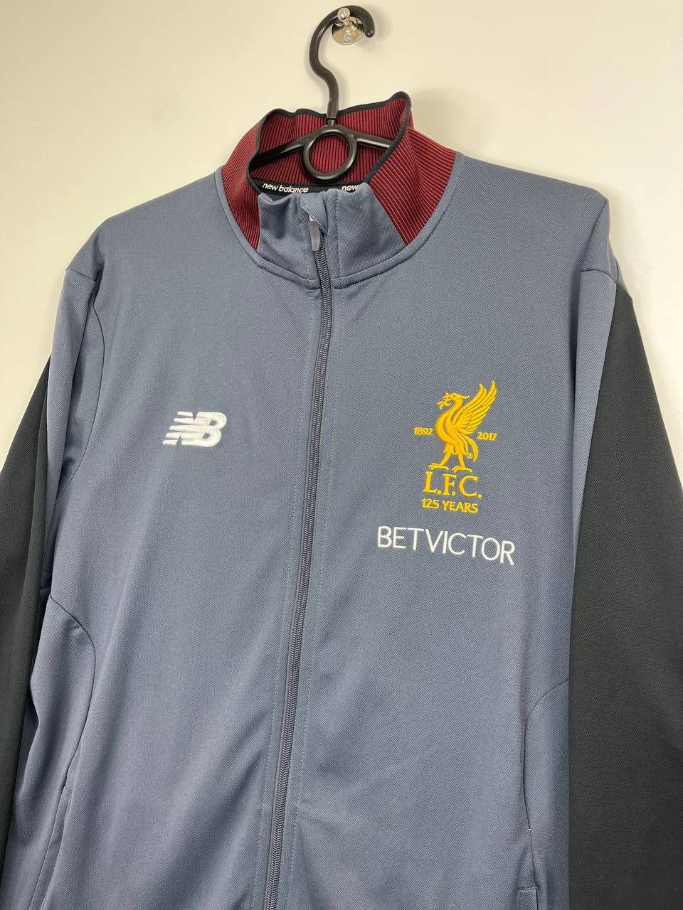 New Balance Liverpool Fc 2017/18 Track Jacket New Balance 125 Years Sz L Size US L / EU 52-54 / 3 - 2 Thumbnail