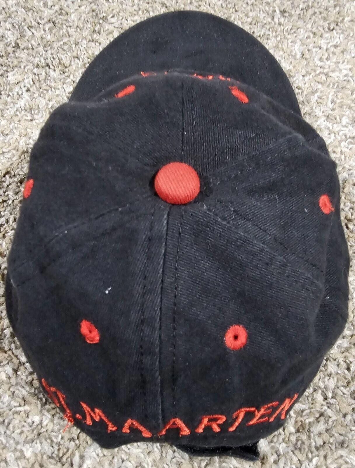 Designer St. Maarten Hat Dutch West Indies EST. 1493 Black RIMA SXM Size ONE SIZE - 5 Thumbnail