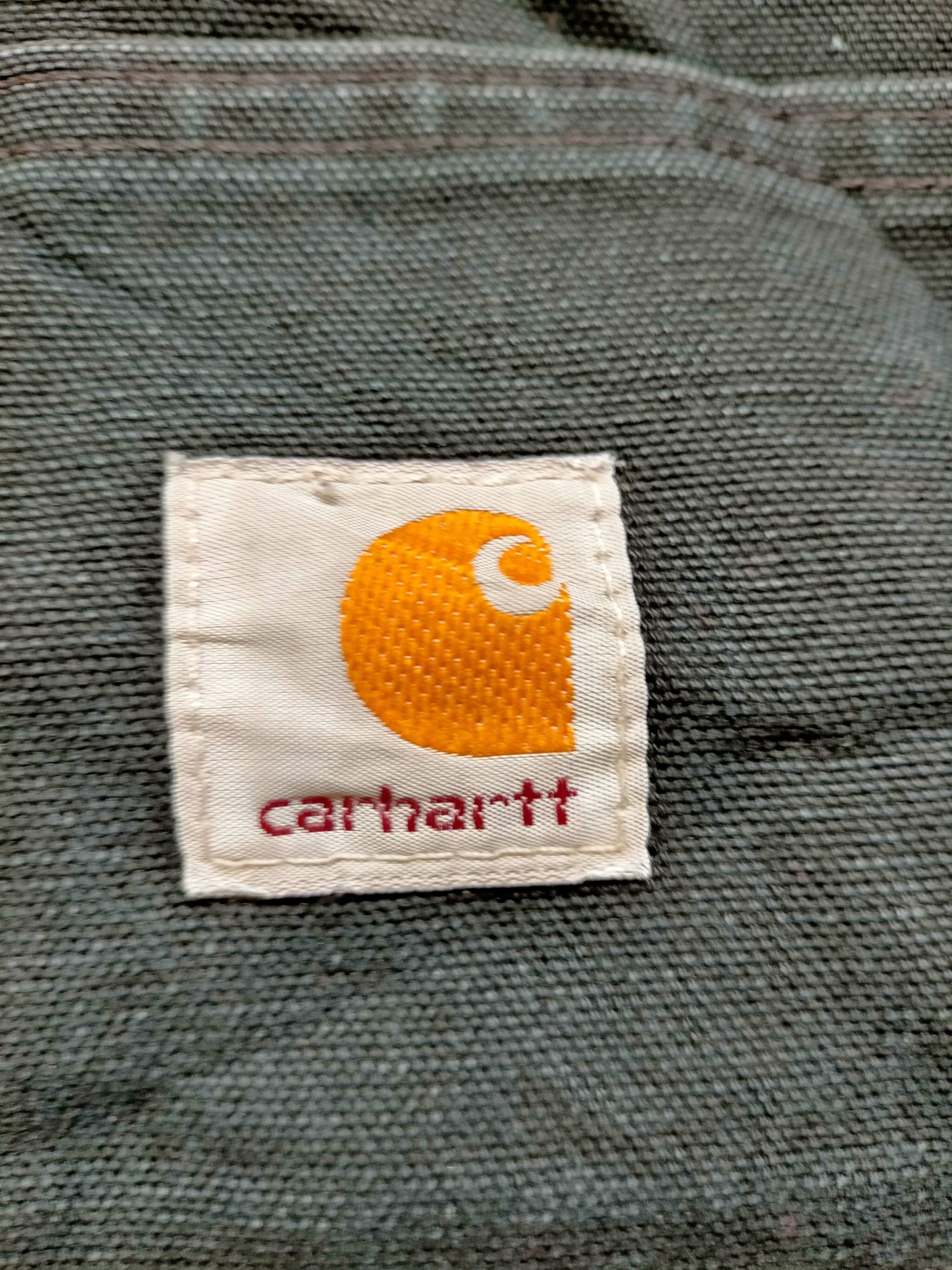 Carhartt Vintage Carhartt Double Knee Black Denim Size US 35 - 19 Thumbnail
