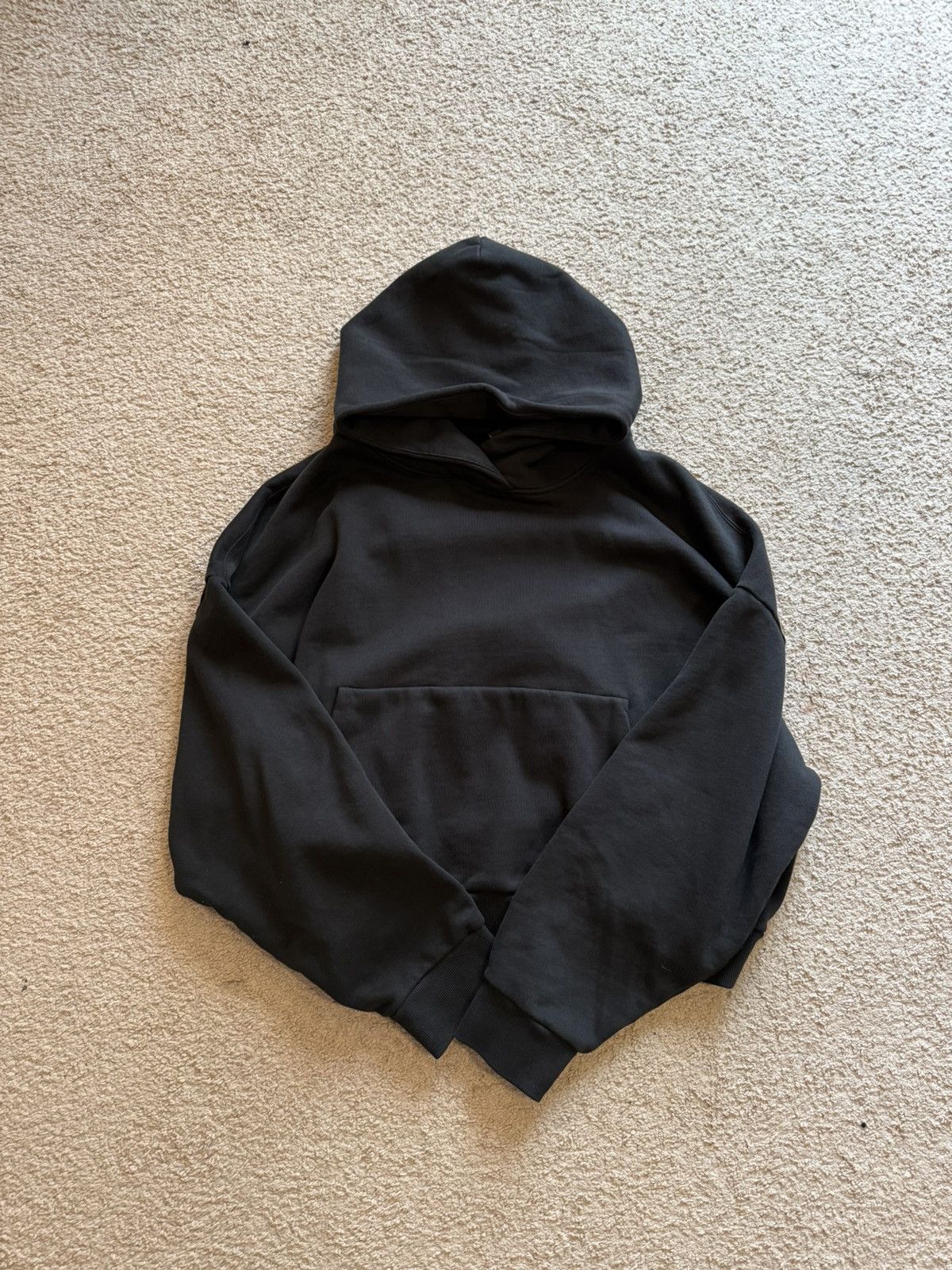 Entire Studios ENTIRE STUDIOS BLACK OVERSIZED HOODIE “Heavy Hood” Size US L / EU 52-54 / 3 - 3 Thumbnail