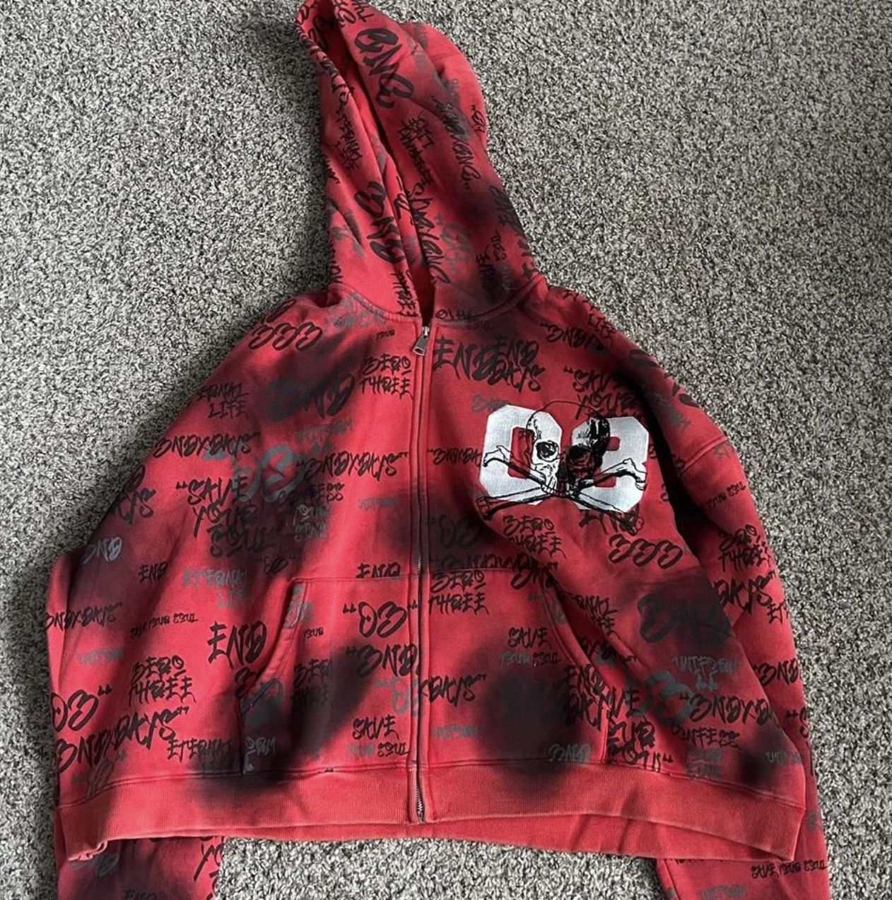 Other End days graffiti zip up Size US L / EU 52-54 / 3 - 1 Thumbnail