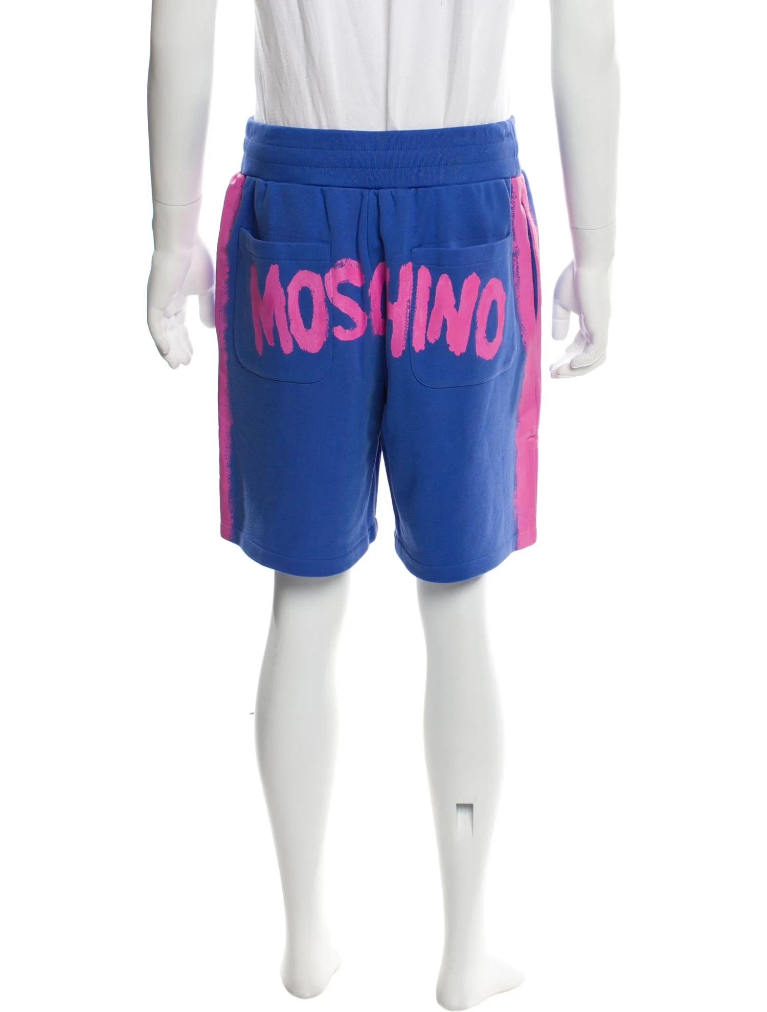 Moschino o1y0225 Short in Blue/Pink Size US 36 / EU 52 - 3 Thumbnail