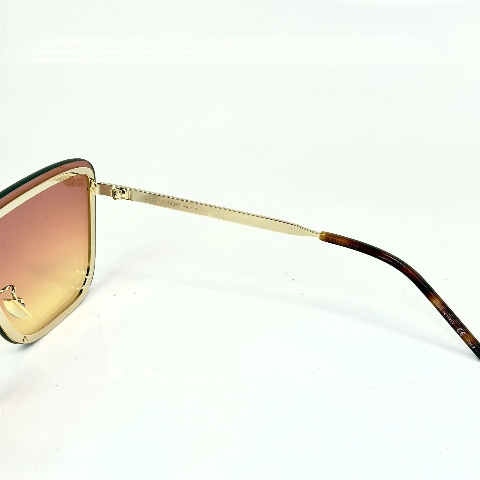 Yves Saint Laurent SAINT LAURENT 364 MASK YSL SL364 008 Unisex Sunglasses Size ONE SIZE - 5 Thumbnail