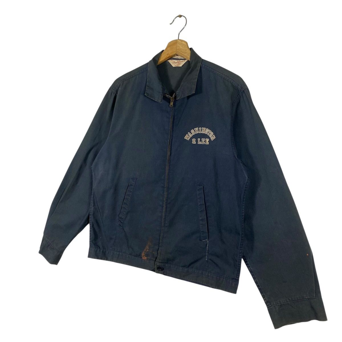 Vintage Vintage 50s Dam River Washington & Lee Zipper Jacket M Size Size US M / EU 48-50 / 2 - 2 Thumbnail