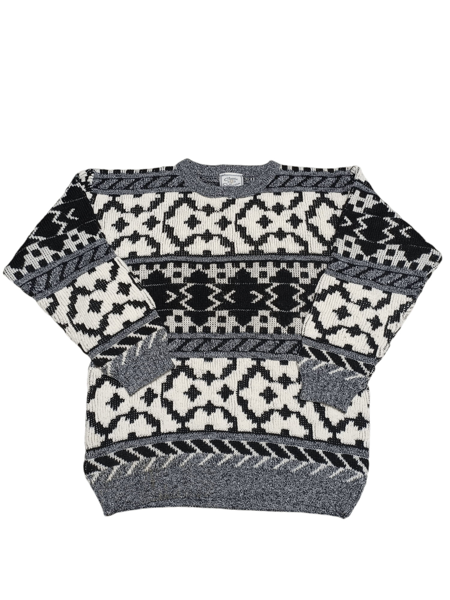 Other FANTASTIC AVANT GARDE 90S VINTAGE OLDMONEY SWEATER Size US L / EU 52-54 / 3 - 1 Thumbnail