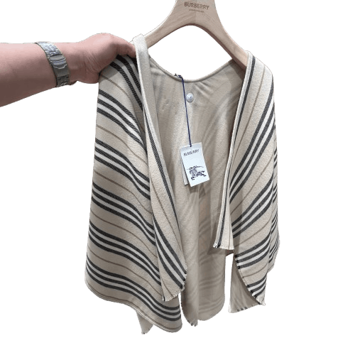 Burberry o1w1db10126 Reversible Icon Stripe Cape in Multicolor Size ONE SIZE - 1 Preview