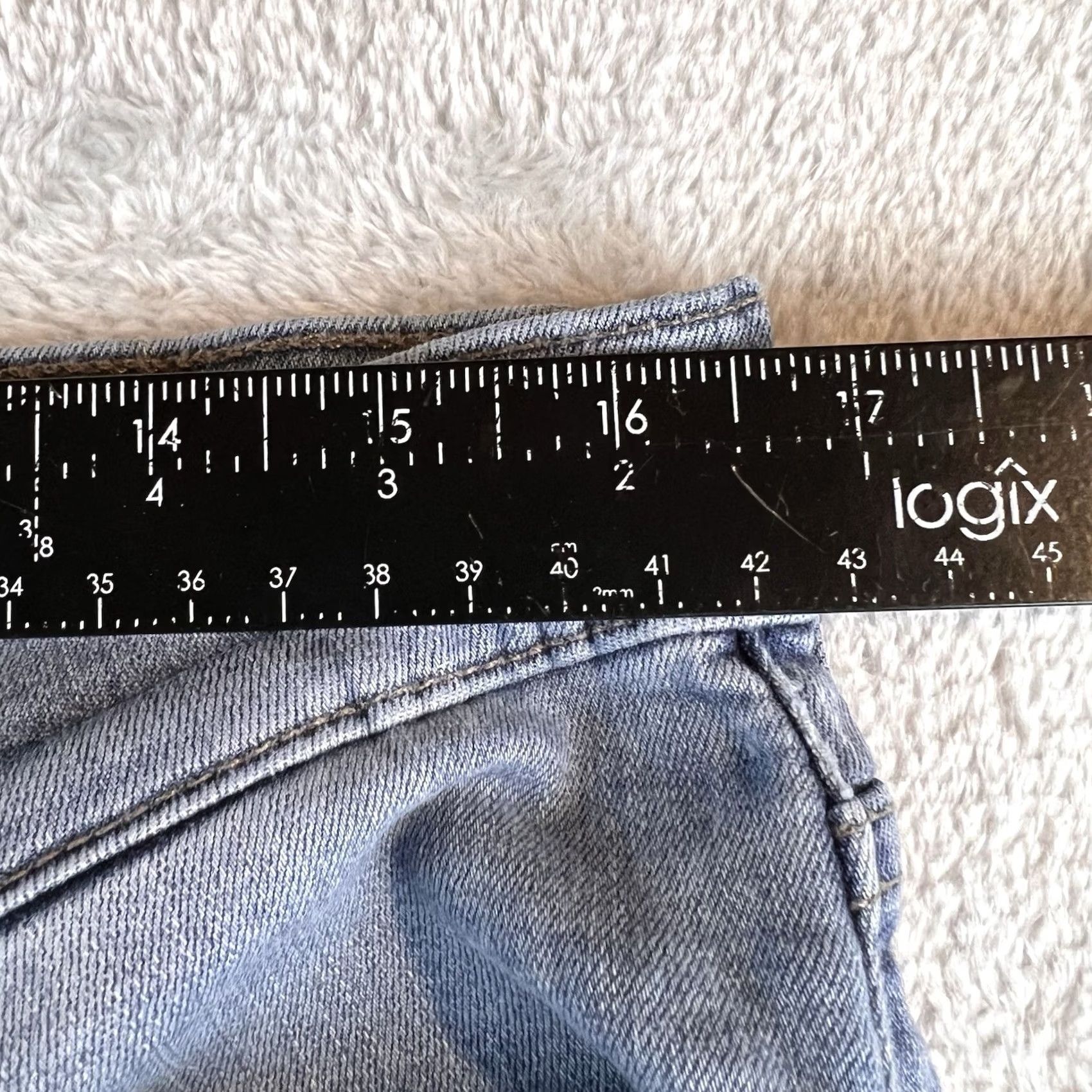 Paige Paige Lennox Jeans Mens 34x26 Blue Straight Slim Denim Preppy USA 5-Pocket City College 90s Womens? Size US 34 / EU 50 - 3 Thumbnail