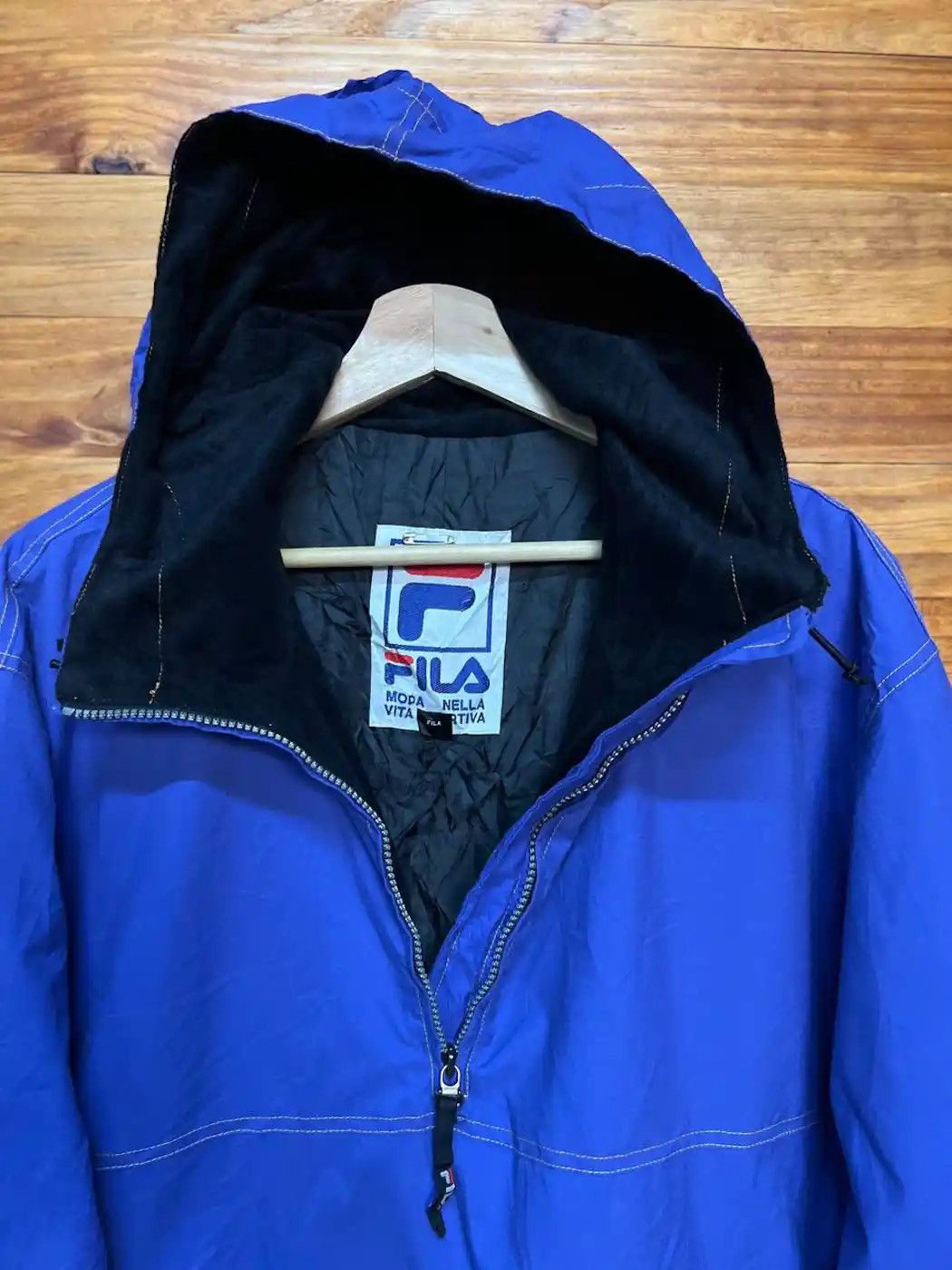 Fila × Vintage Vintage Fila Xtreme Team Pullover Jacket Made in Japan Size US L / EU 52-54 / 3 - 10 Thumbnail