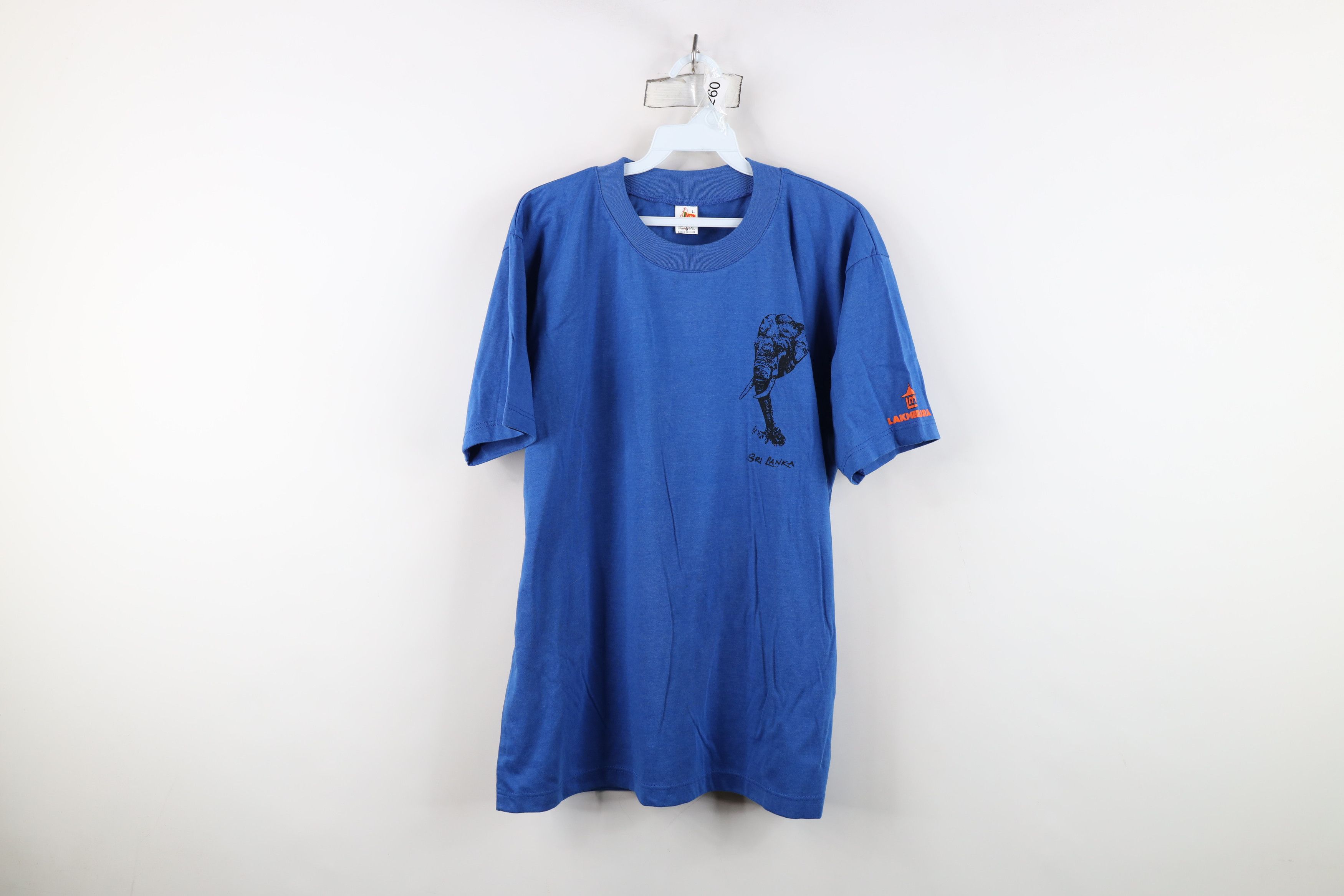Vintage Vintage 90s Y2K Streetwear Elephant Short Sleeve T-Shirt Size US L / EU 52-54 / 3 - 1 Thumbnail
