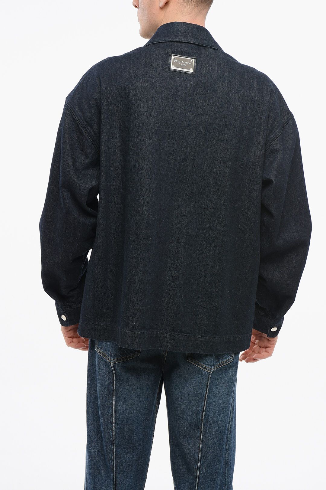 Dolce & Gabbana og1mm0825 Dark Washed Denim Jacket in Blue Size US L / EU 52-54 / 3 - 2 Thumbnail