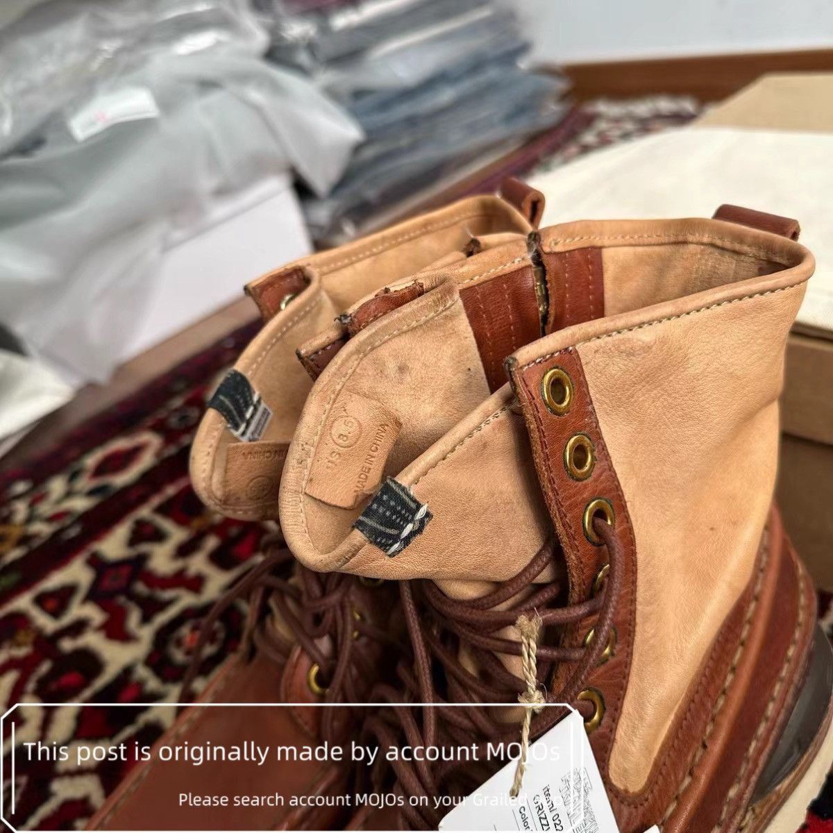 Visvim Sz 8.5 Visvim 23AW ICT Mud Grizzly Leather Boots mojos1319 Size US 8.5 / EU 41-42 - 7 Thumbnail