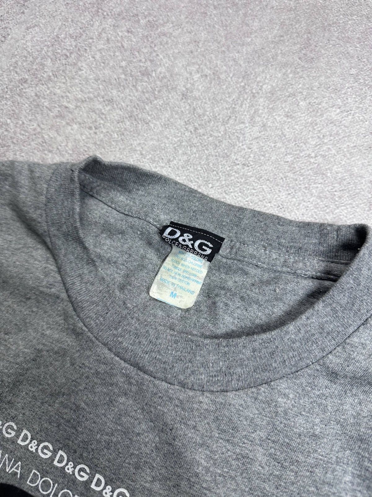 Dolce & Gabbana Vintage Dolce & Gabbana Big Logo Archival T-shirt M Size US M / EU 48-50 / 2 - 5 Thumbnail