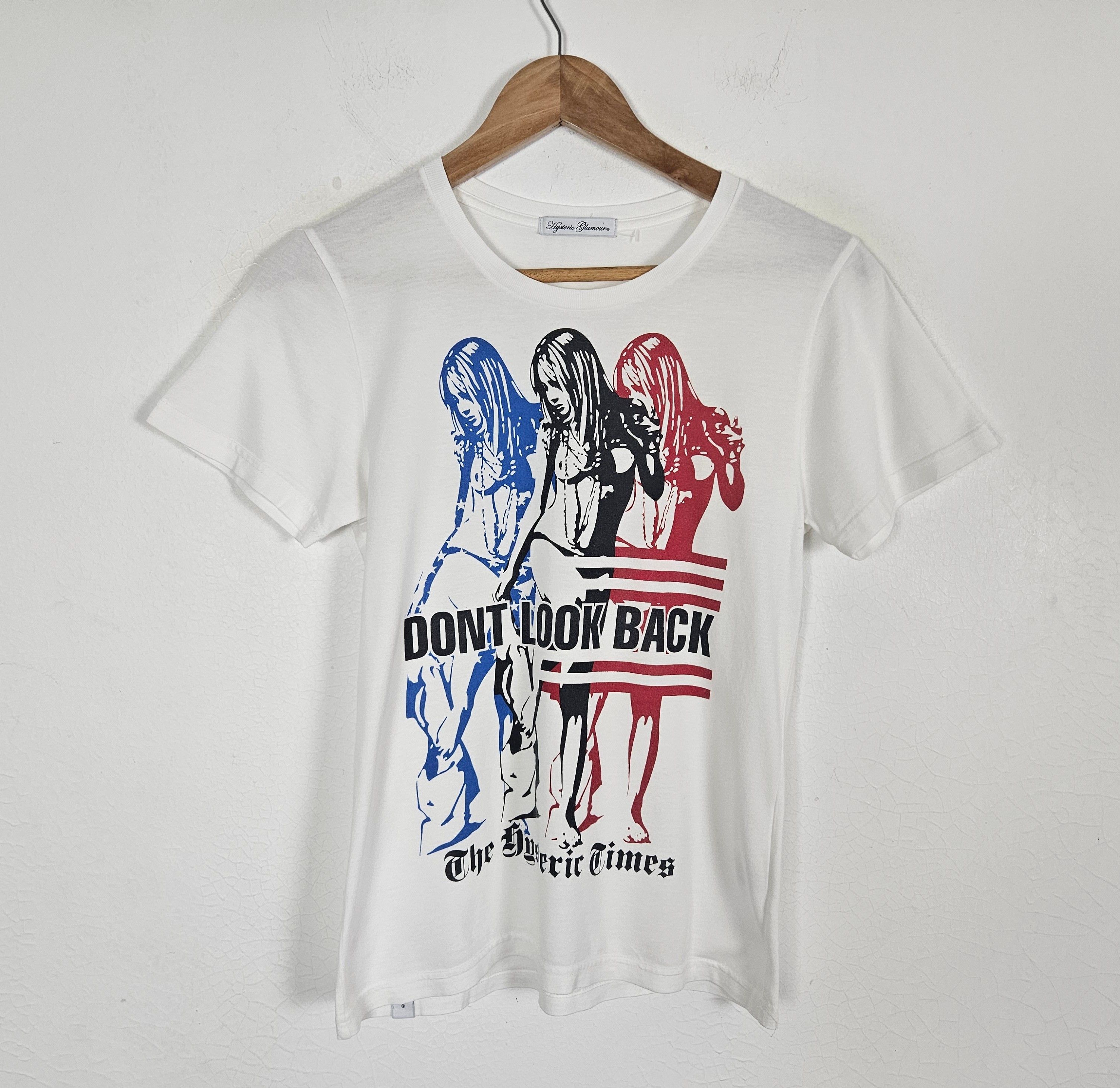 Hysteric Glamour Hysteric Glamour Hysteric Times Dont Look Back shirt Size S / US 4 / IT 40 - 2 Thumbnail