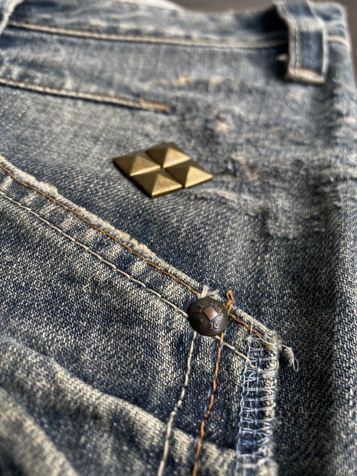 Marithe + Francois Girbaud MARITHE FRANCOIS GIRBAUD RING DENIM Size US 30 / EU 46 - 13 Thumbnail