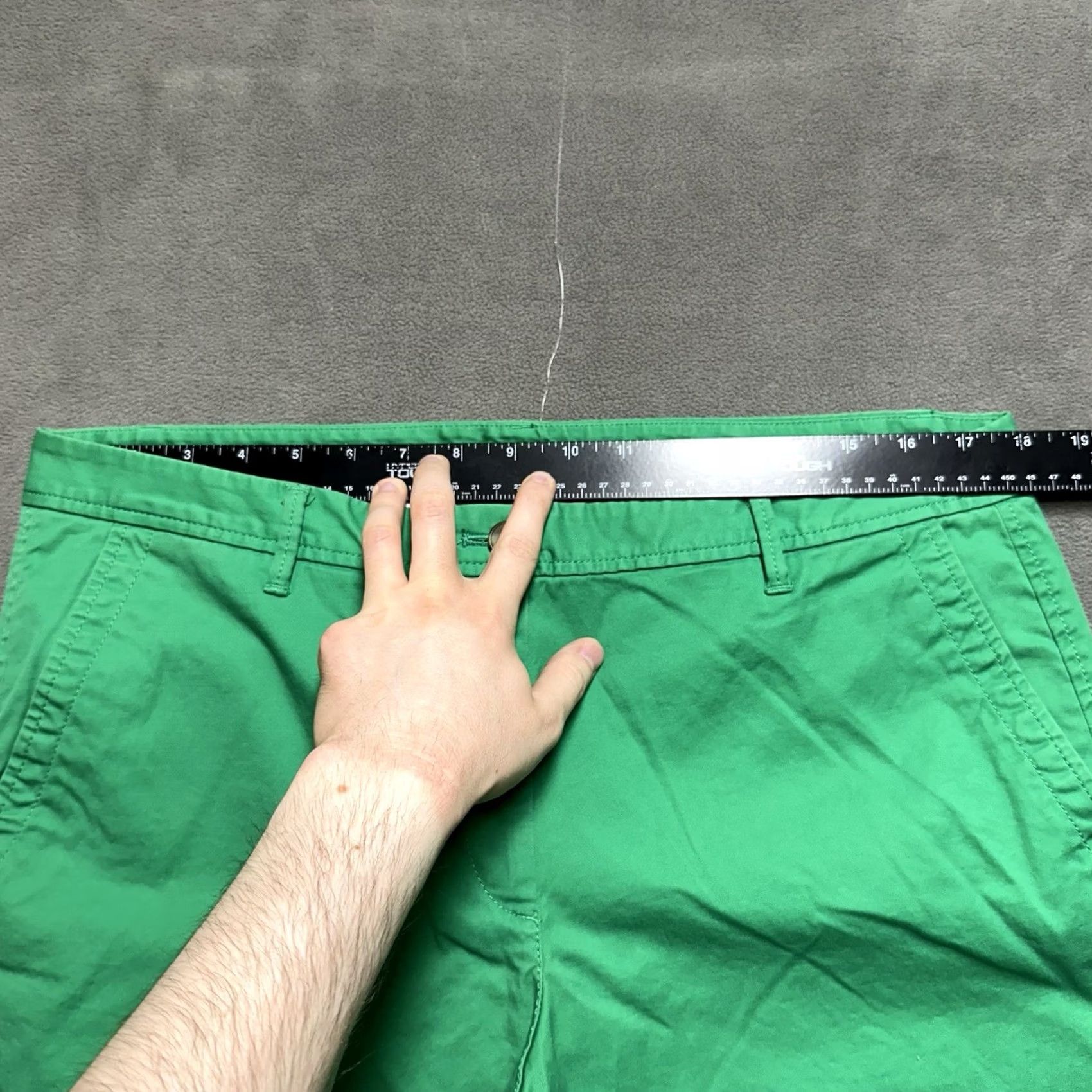 Talbots Talbots Pants Womens 12 Bright Green Girlfriend Chino Casual Lightweight EUC Size 34" / US 12 / IT 48 - 5 Thumbnail