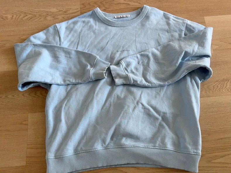 Acne Studios acne studios Blue sweatshirt Size US M / EU 48-50 / 2 - 9 Thumbnail