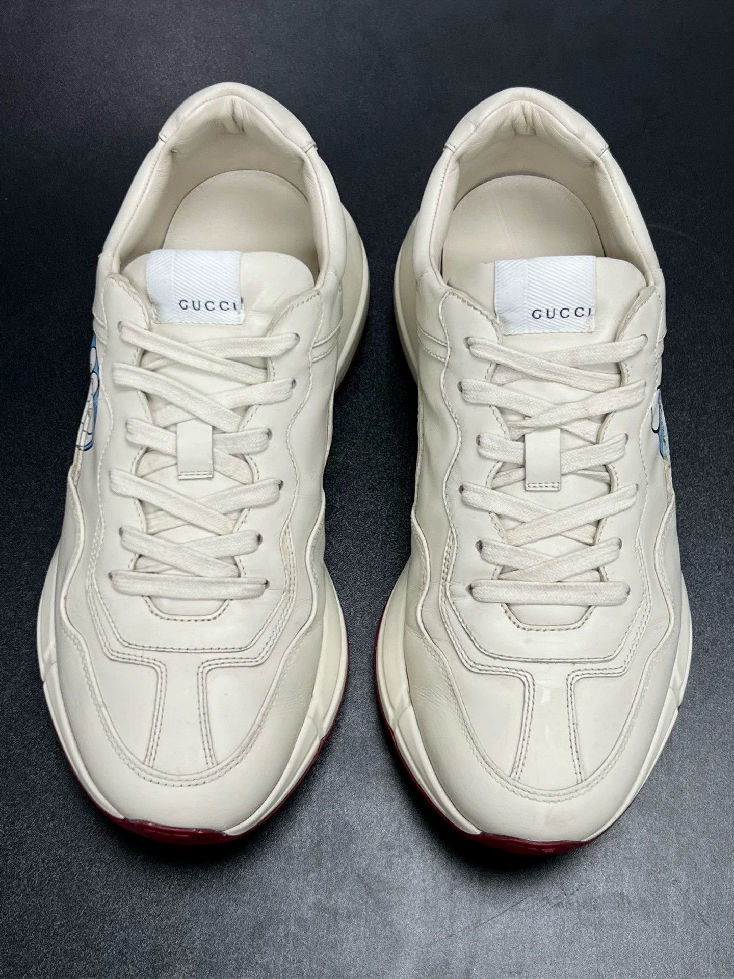 Gucci gucci rhyton sneakers with doraemon design Size US 9 / EU 42 - 3 Thumbnail