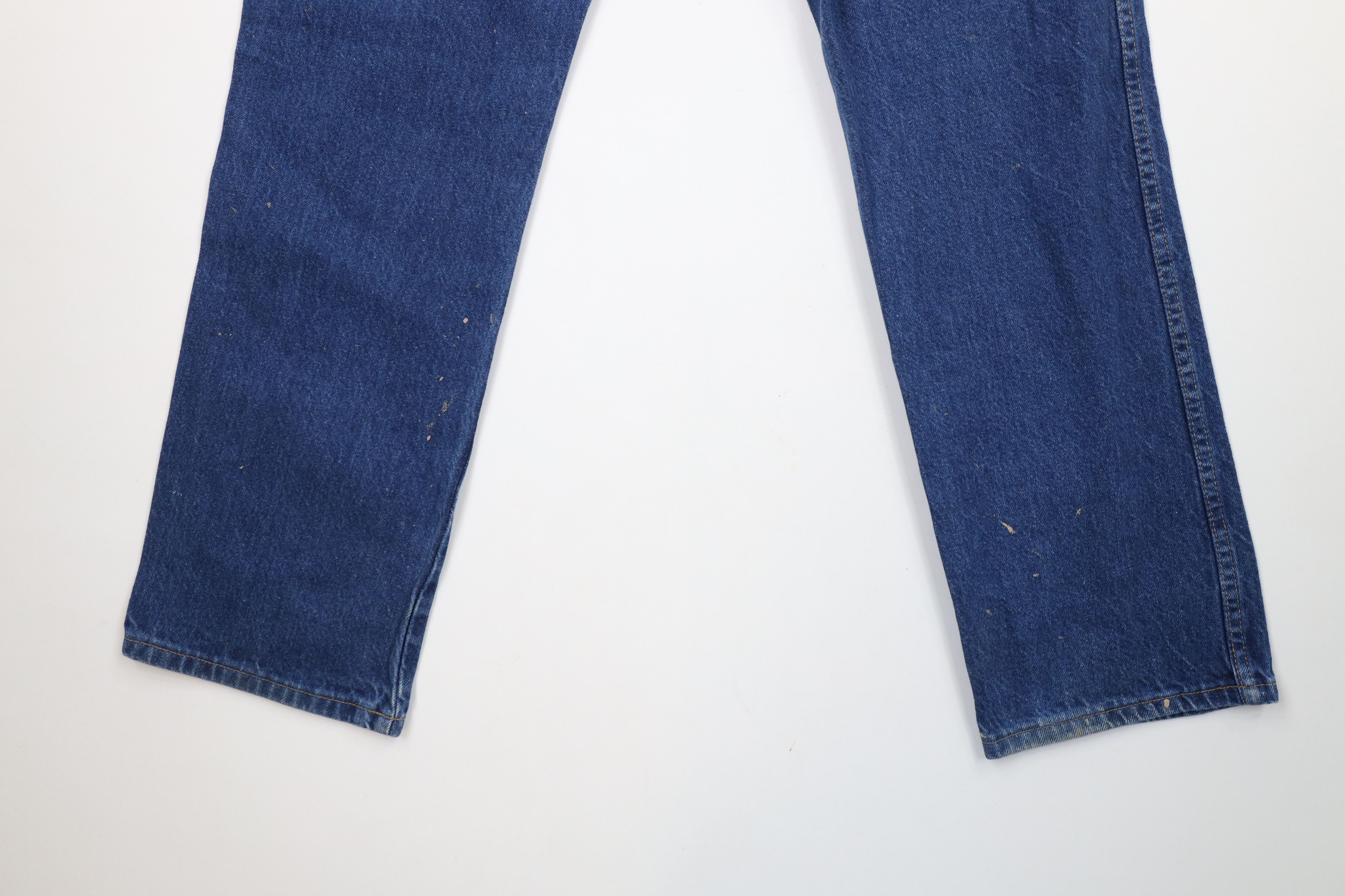 Vintage Vintage 70s 80s Streetwear Straight Leg Denim Jeans Blue USA Size US 34 / EU 50 - 13 Thumbnail