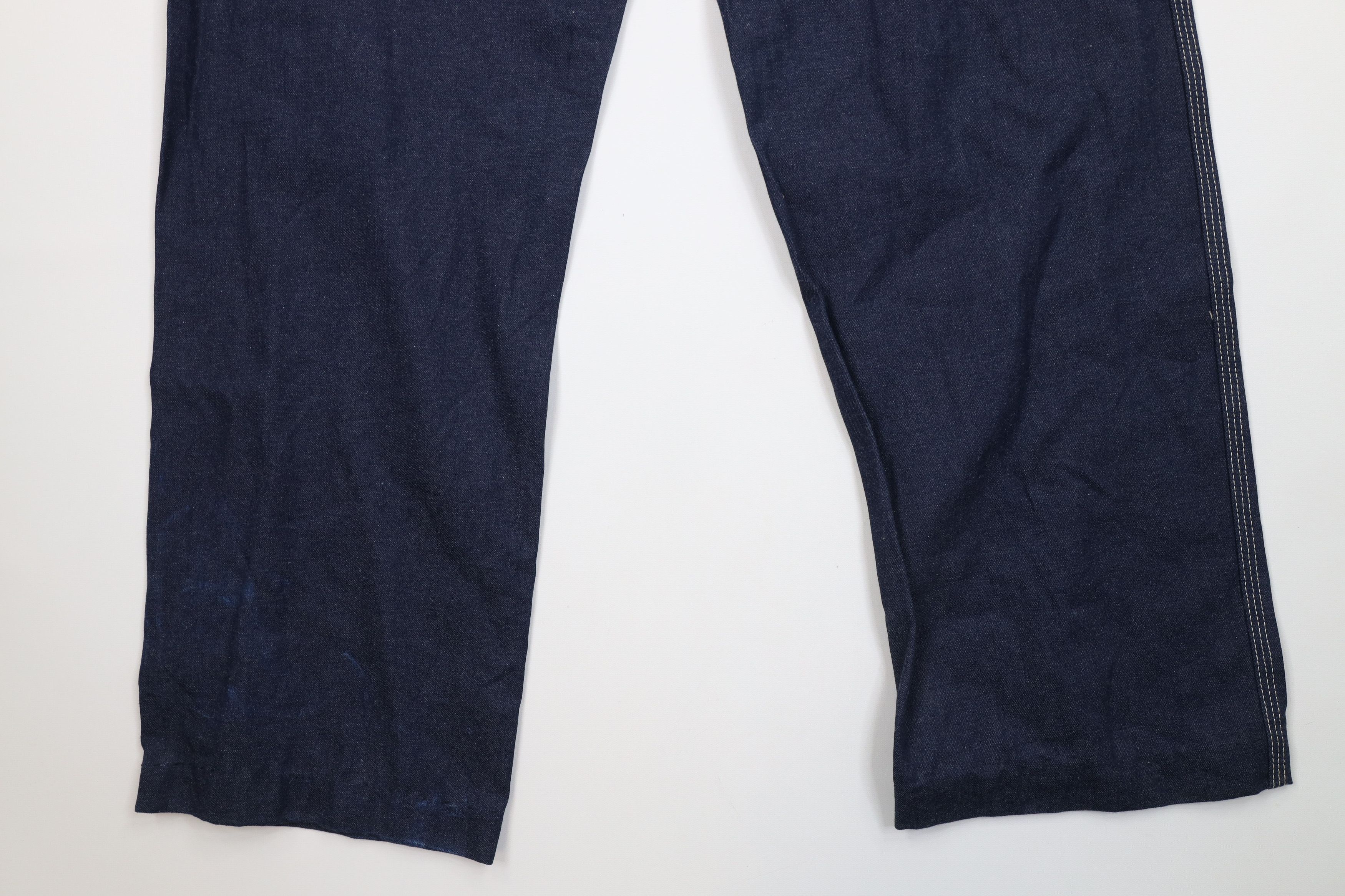 Carhartt Vintage 90s Carhartt Wide Leg Dungaree Denim Jeans Blue USA Size US 36 / EU 52 - 13 Thumbnail