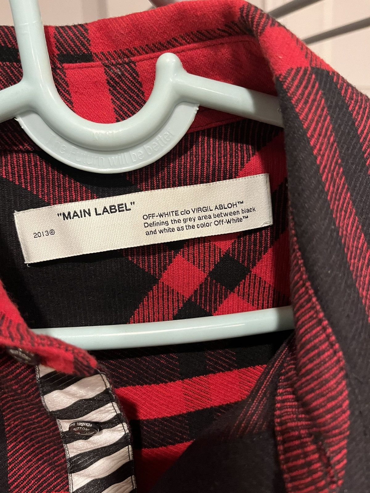 Off-White × Virgil Abloh Off-white long sleeve shirt Size US S / EU 44-46 / 1 - 7 Thumbnail